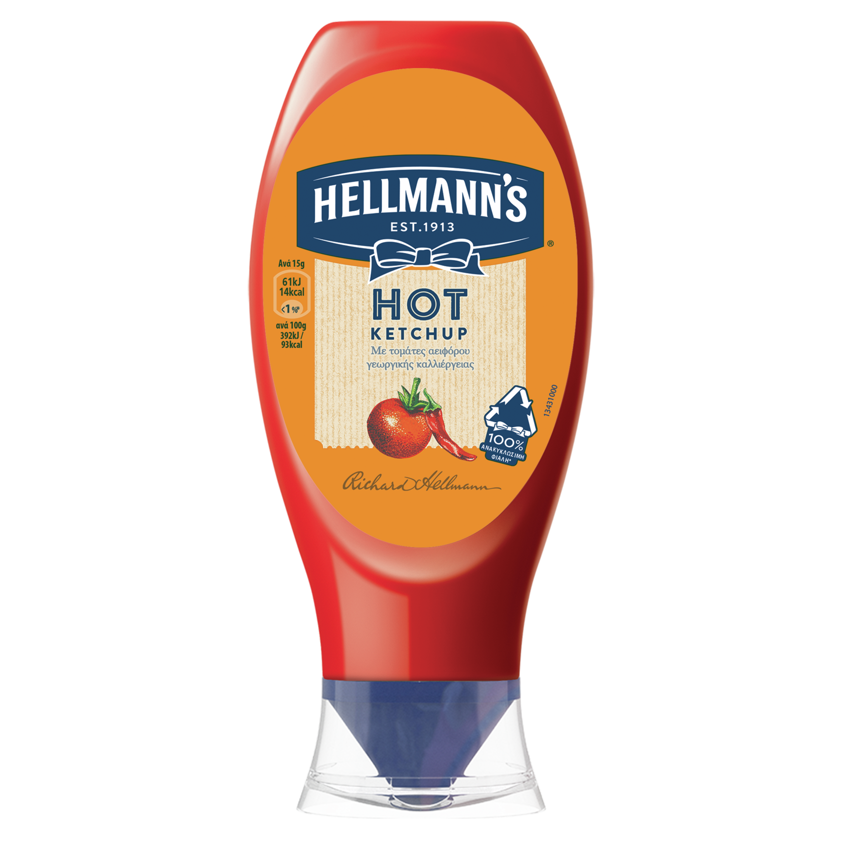 Hellmann's Κέτσαπ Hot Top Down