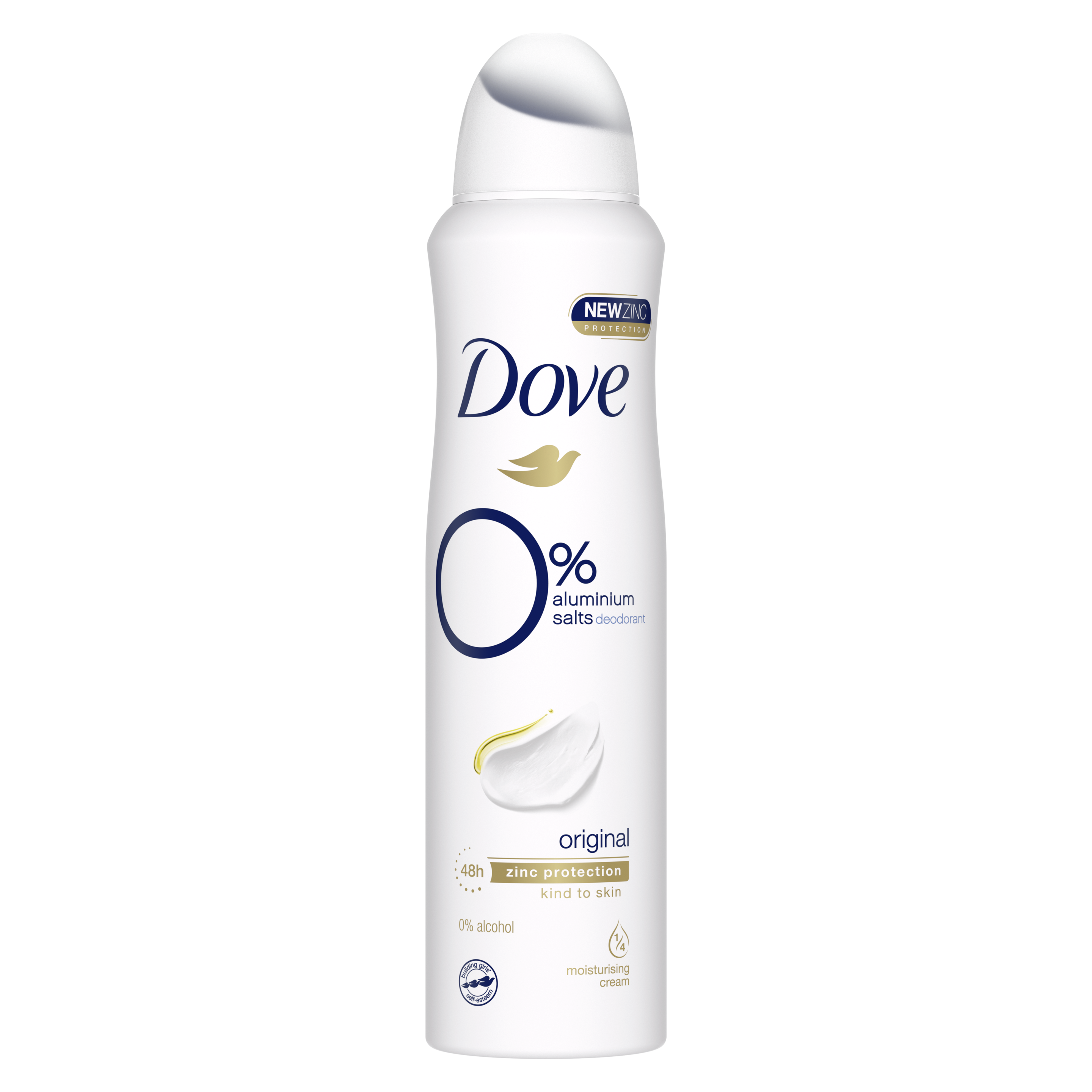 Dove Original 0% Spray 150ml