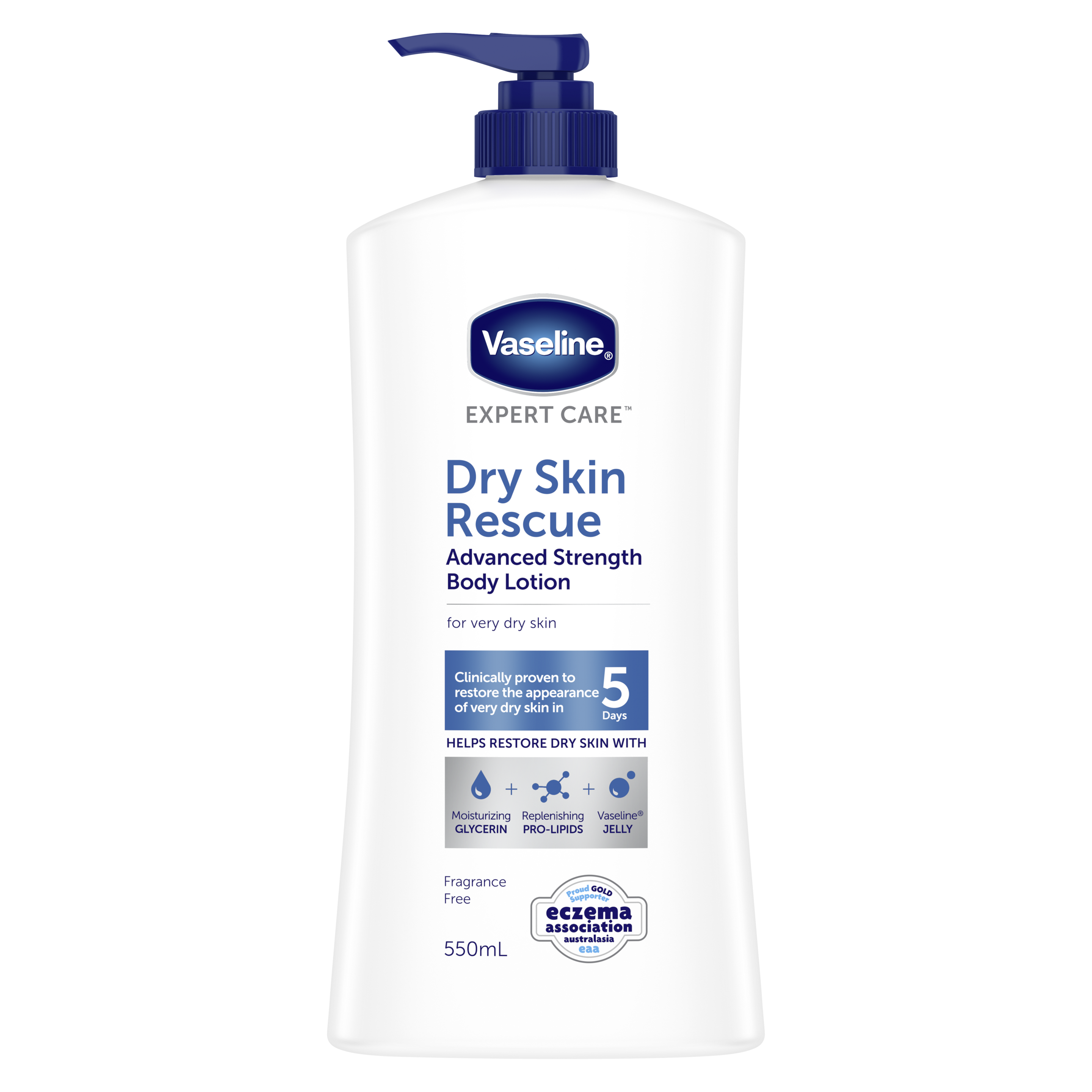 Vaseline Expert Care Advanced Strength Dry Skin Rescue Lotion | Vaseline®