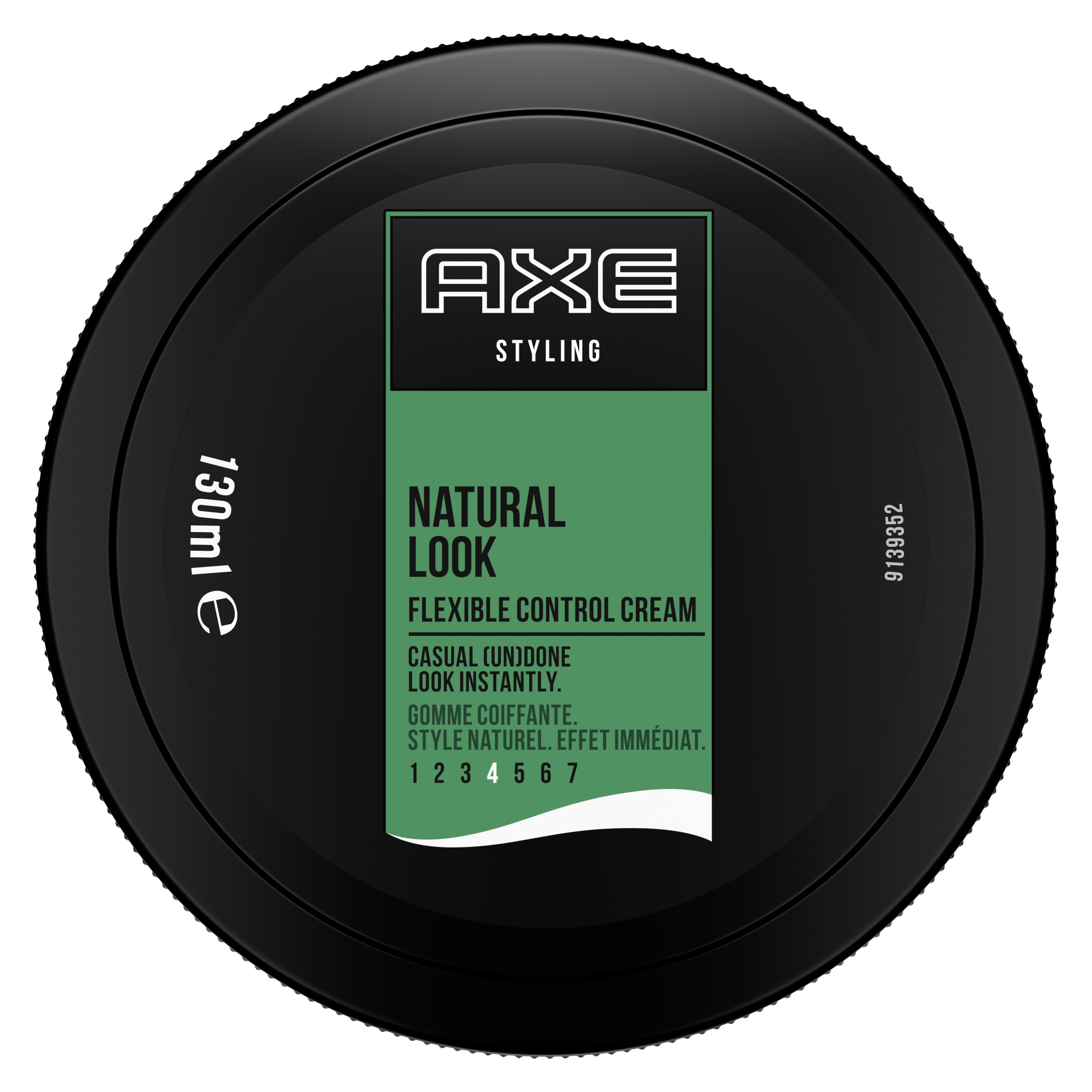 Axe Natural Gel Cheveux Gomme Style Naturel Peace Pot 130ml