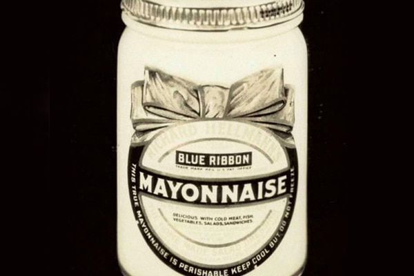 Hellmann`s legendary mayonnaise jar