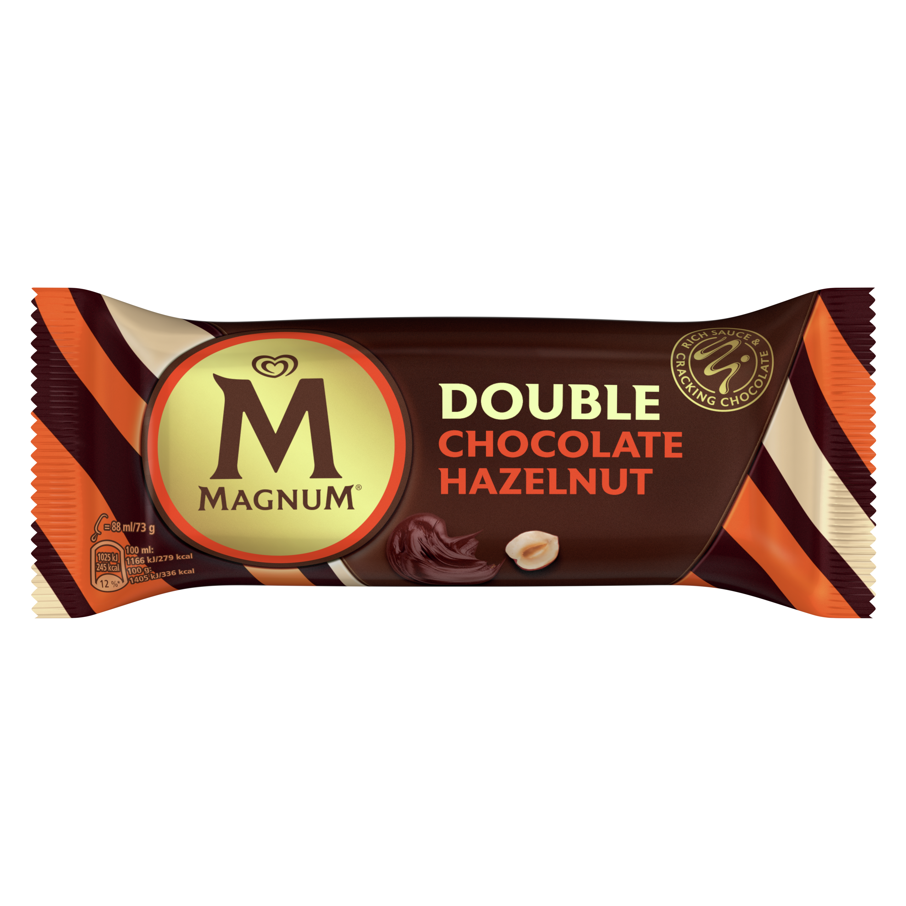 Magnum Double Chocolate Hazelnut 88 ML Text