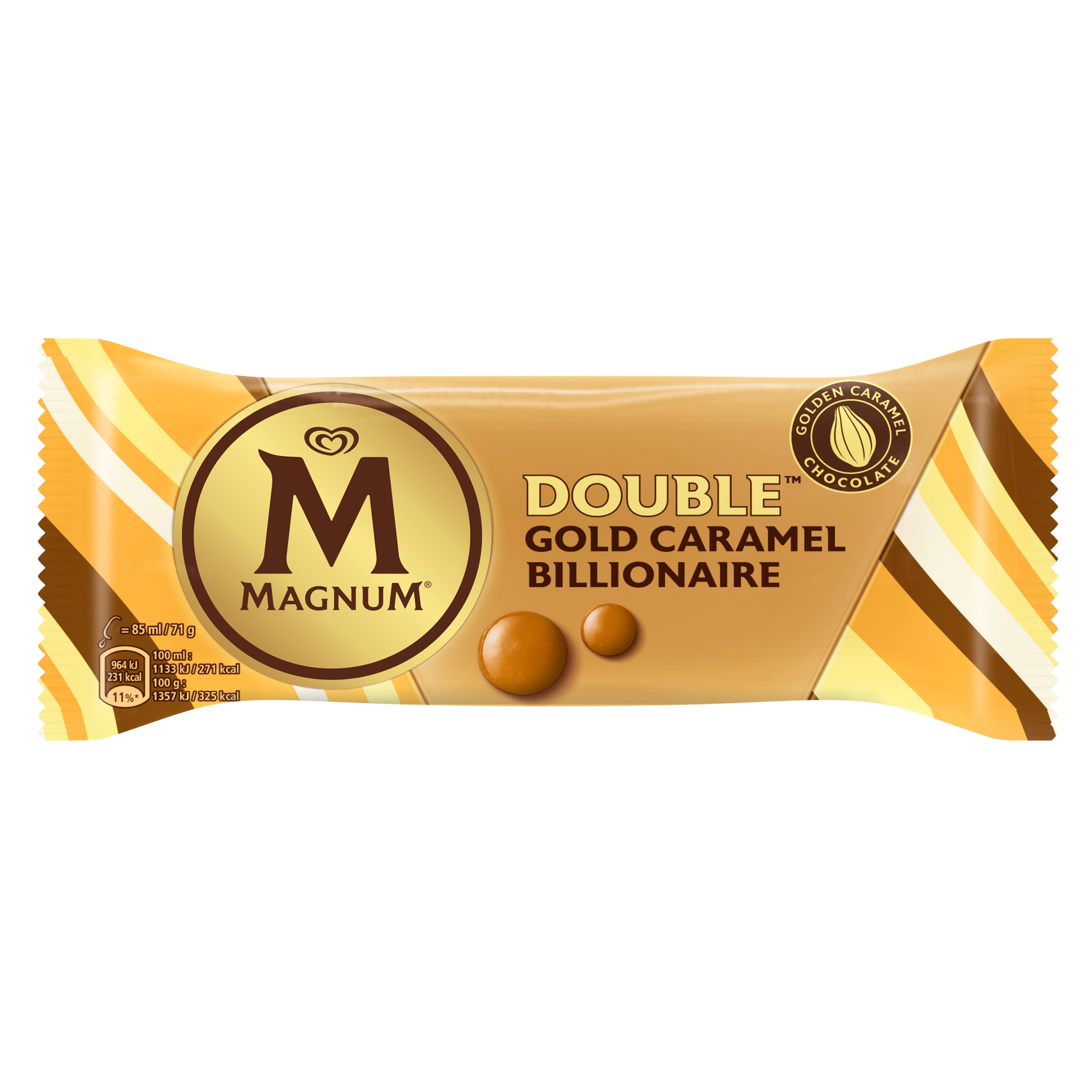 Magnum Double Gold Caramel Billionaire 85ml