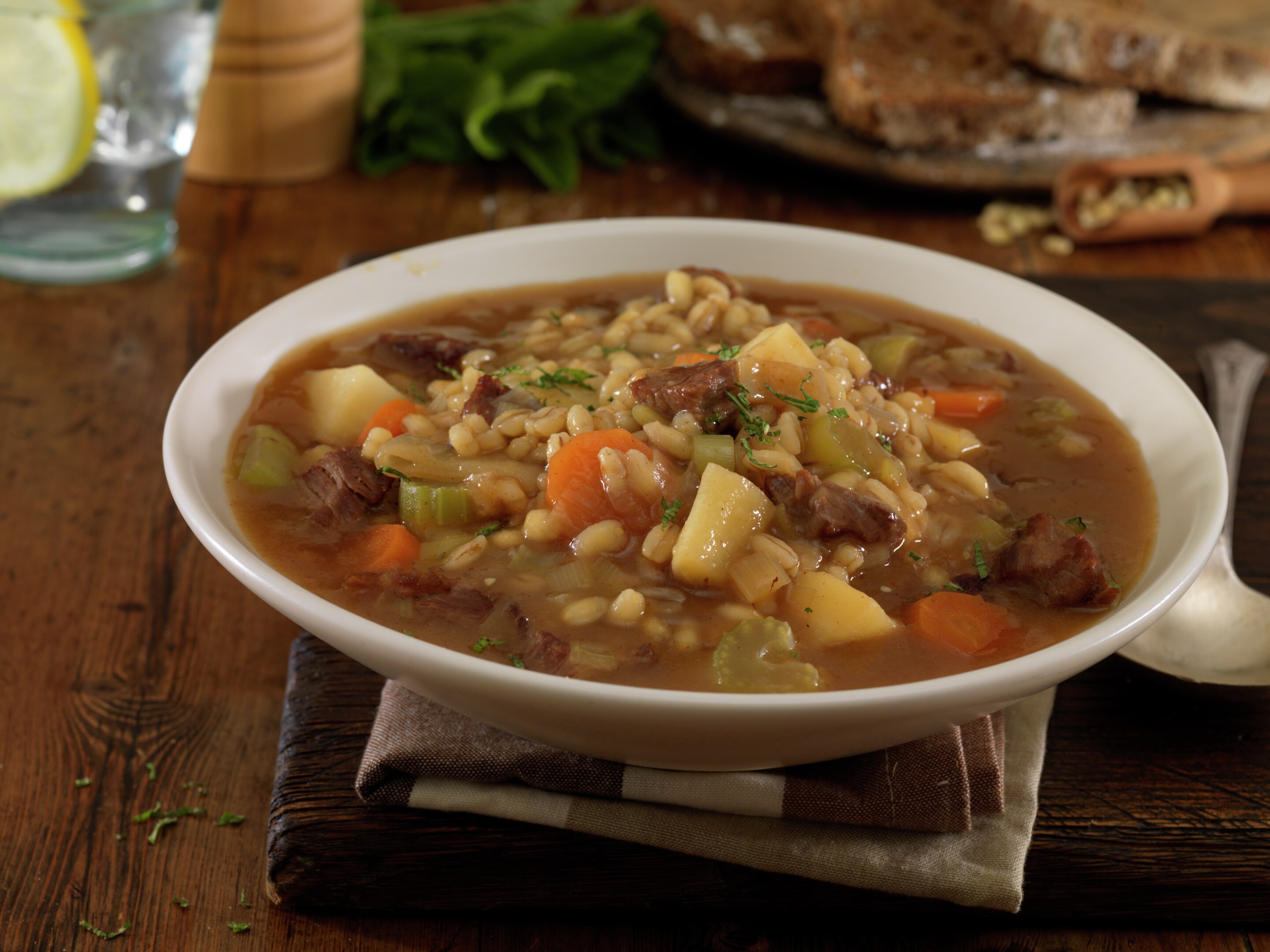 Great stock for leftover chicken