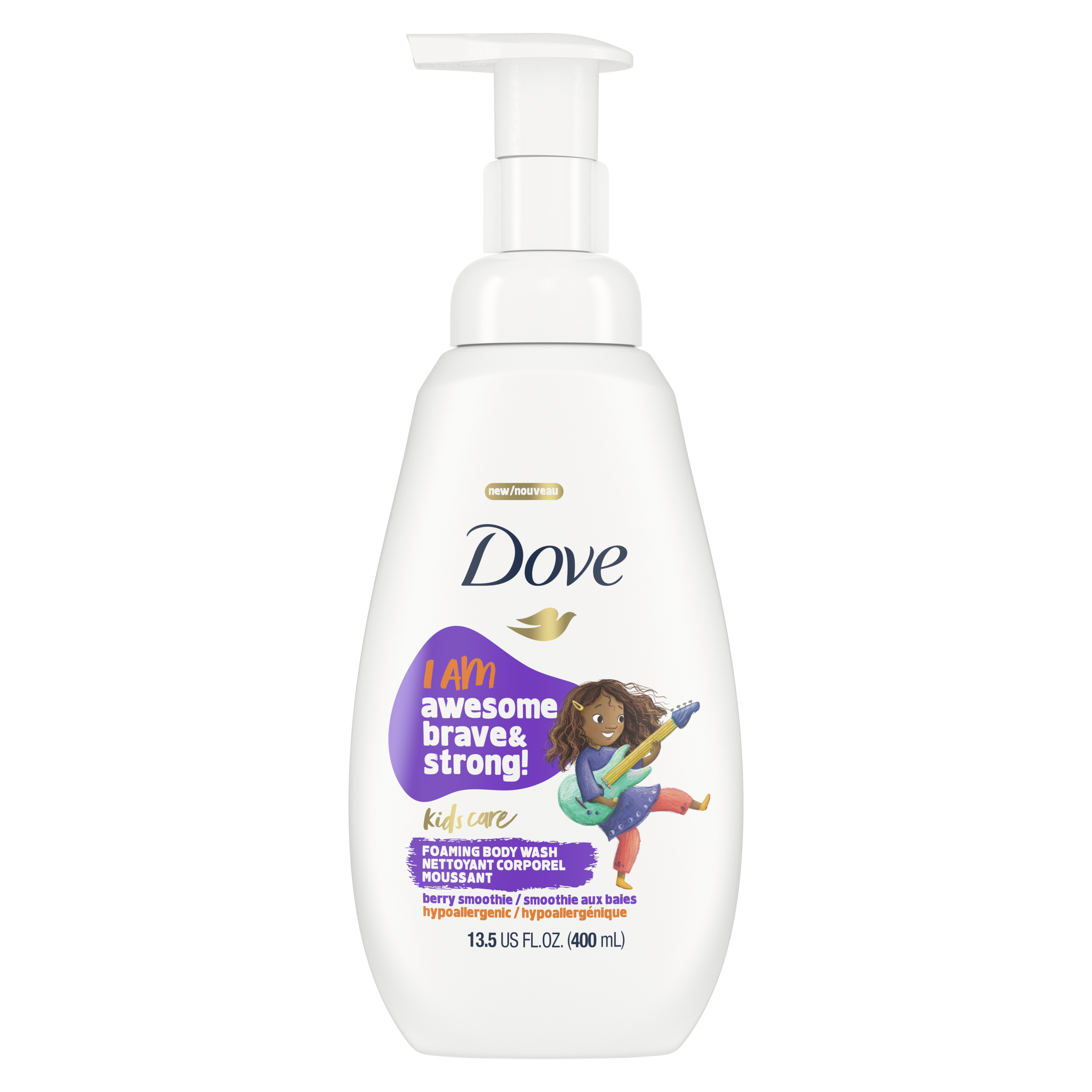 Kids Care Foaming Body Wash Berry Smoothie