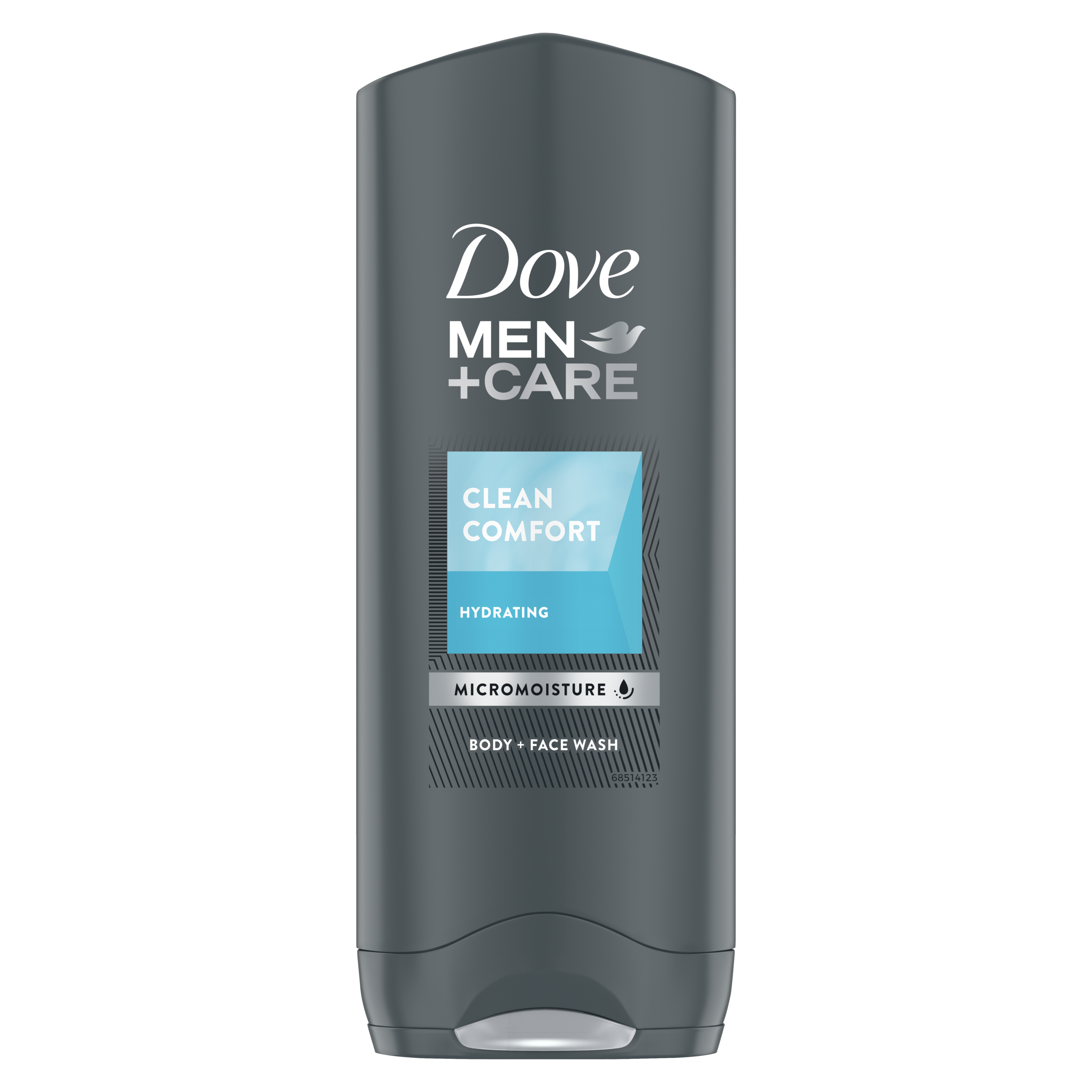 Dove Men+Care Clean Comfort body and face wash 250ml