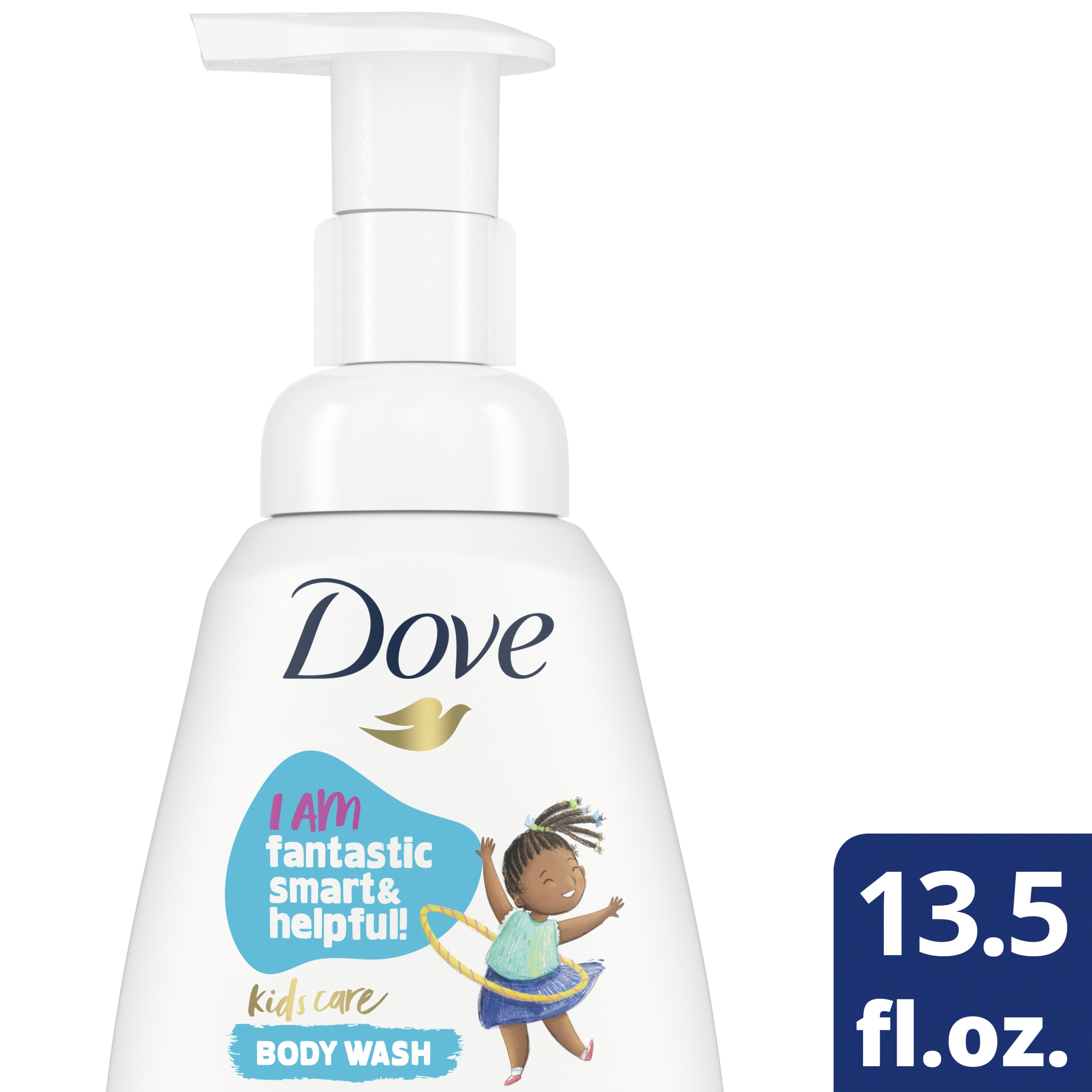 Dove Kids Care Foaming Body Wash Cotton Candy 13.5 oz