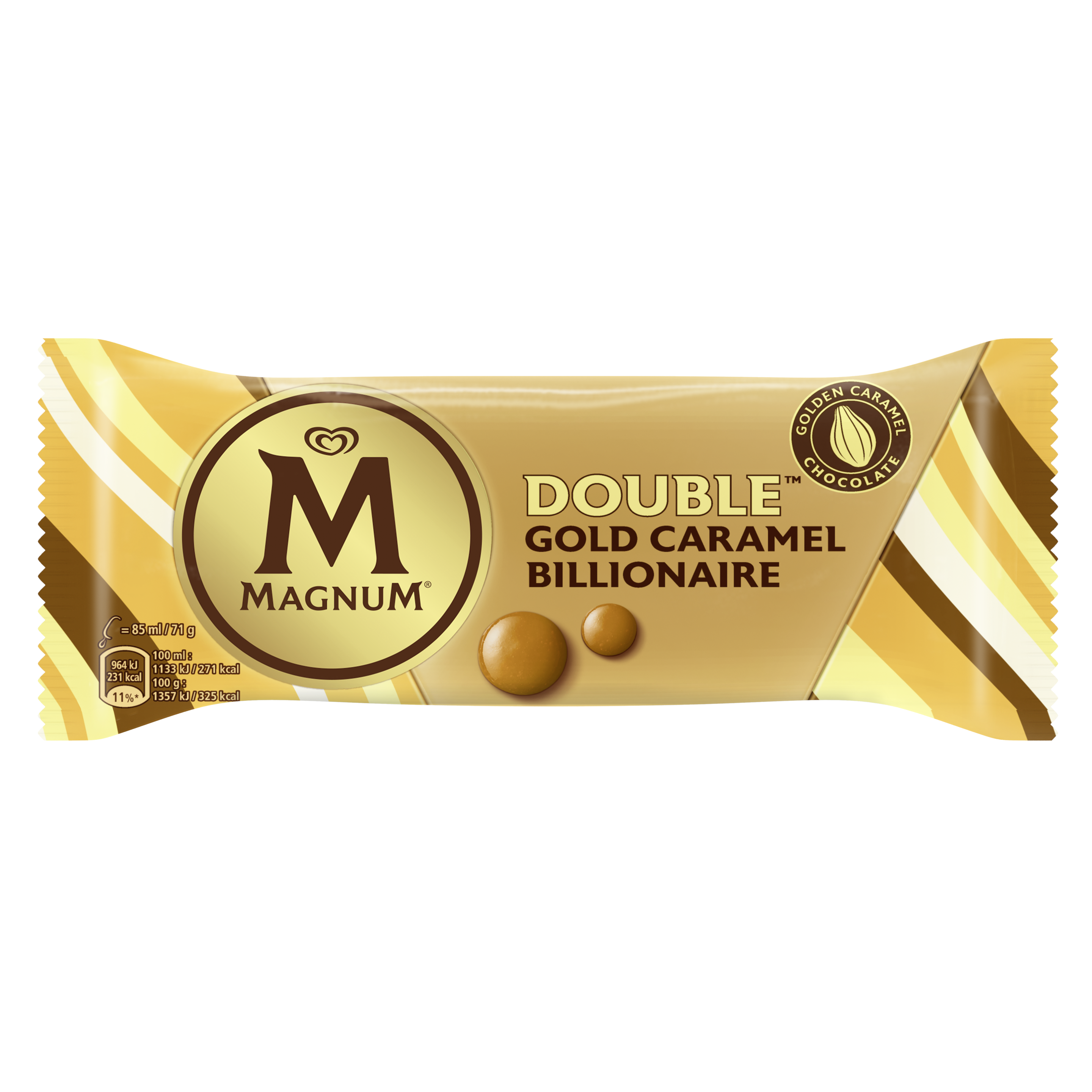 Magnum DOUBLE Caramel Gold Billionaire 85ml