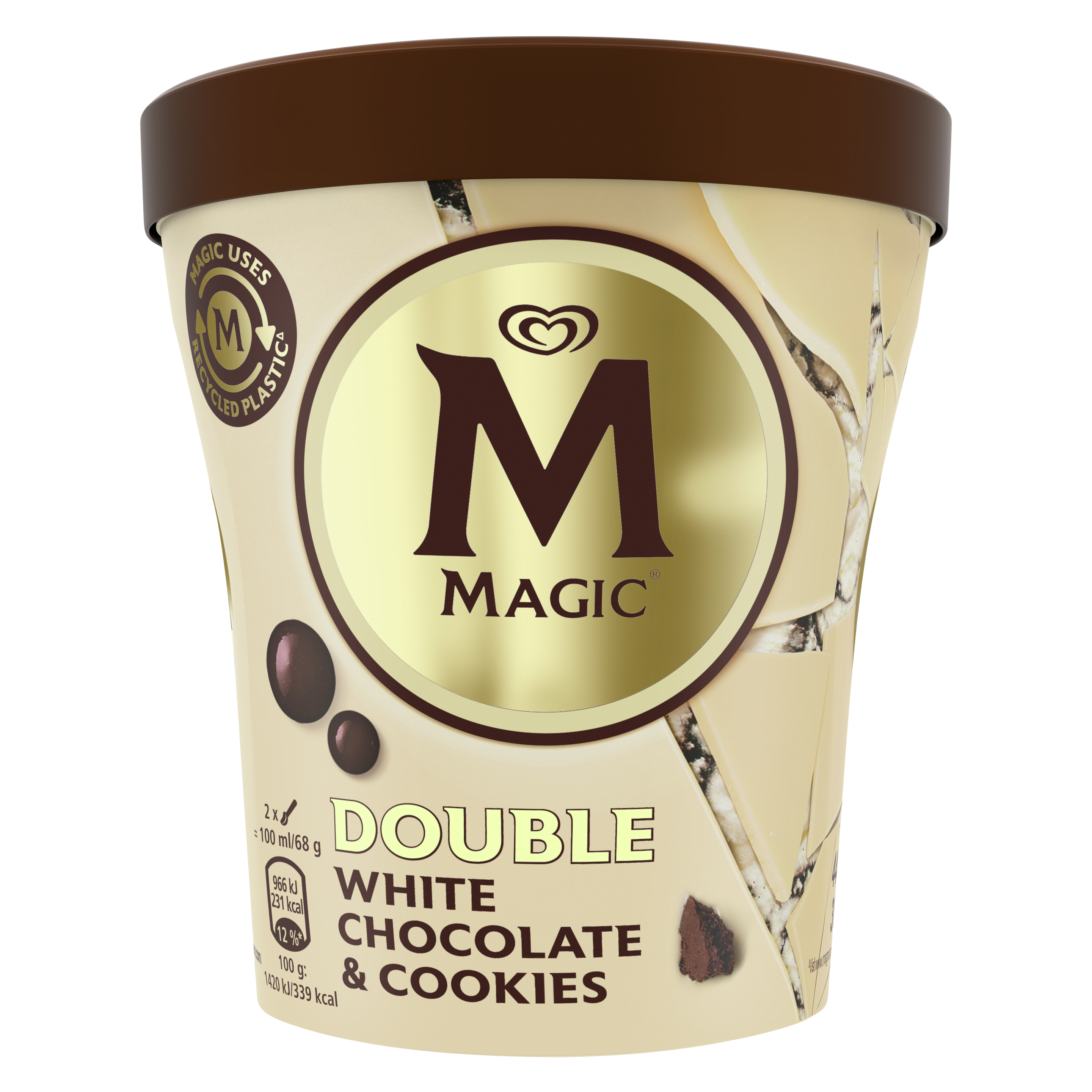 Magic White Chocolate & Cookies packshot