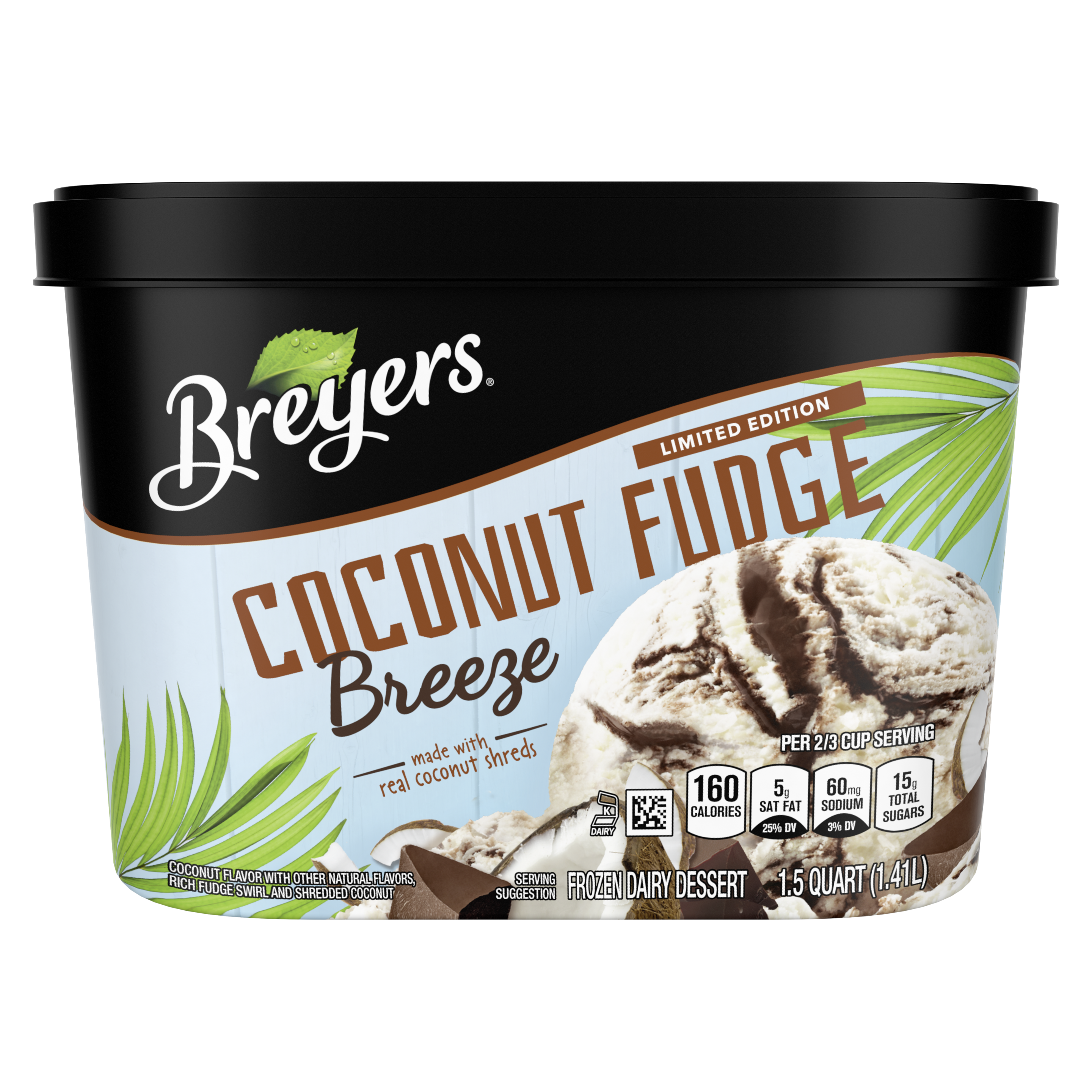 Breyers Coconut Fudge Breeze