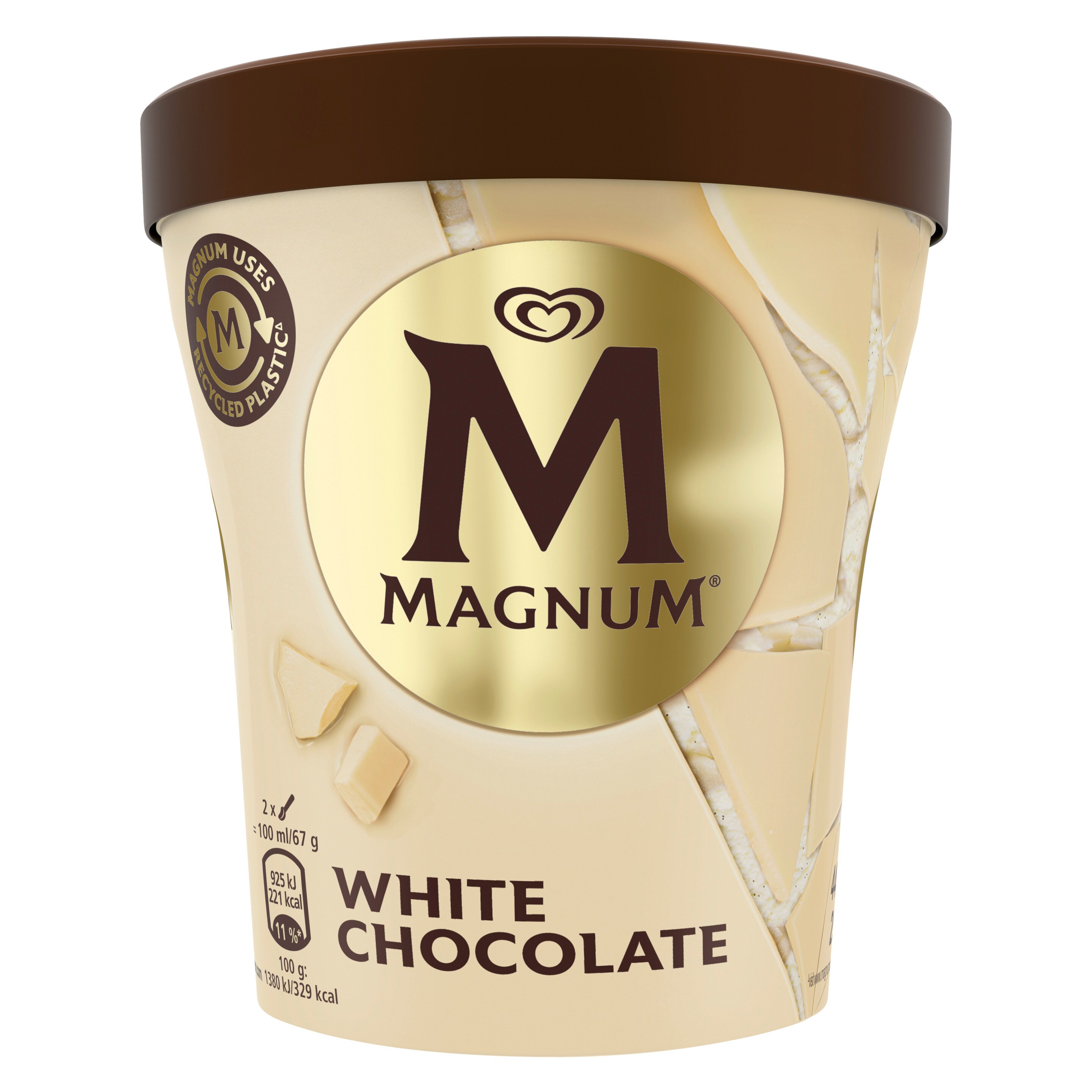 Magnum White Chocolate w kubku