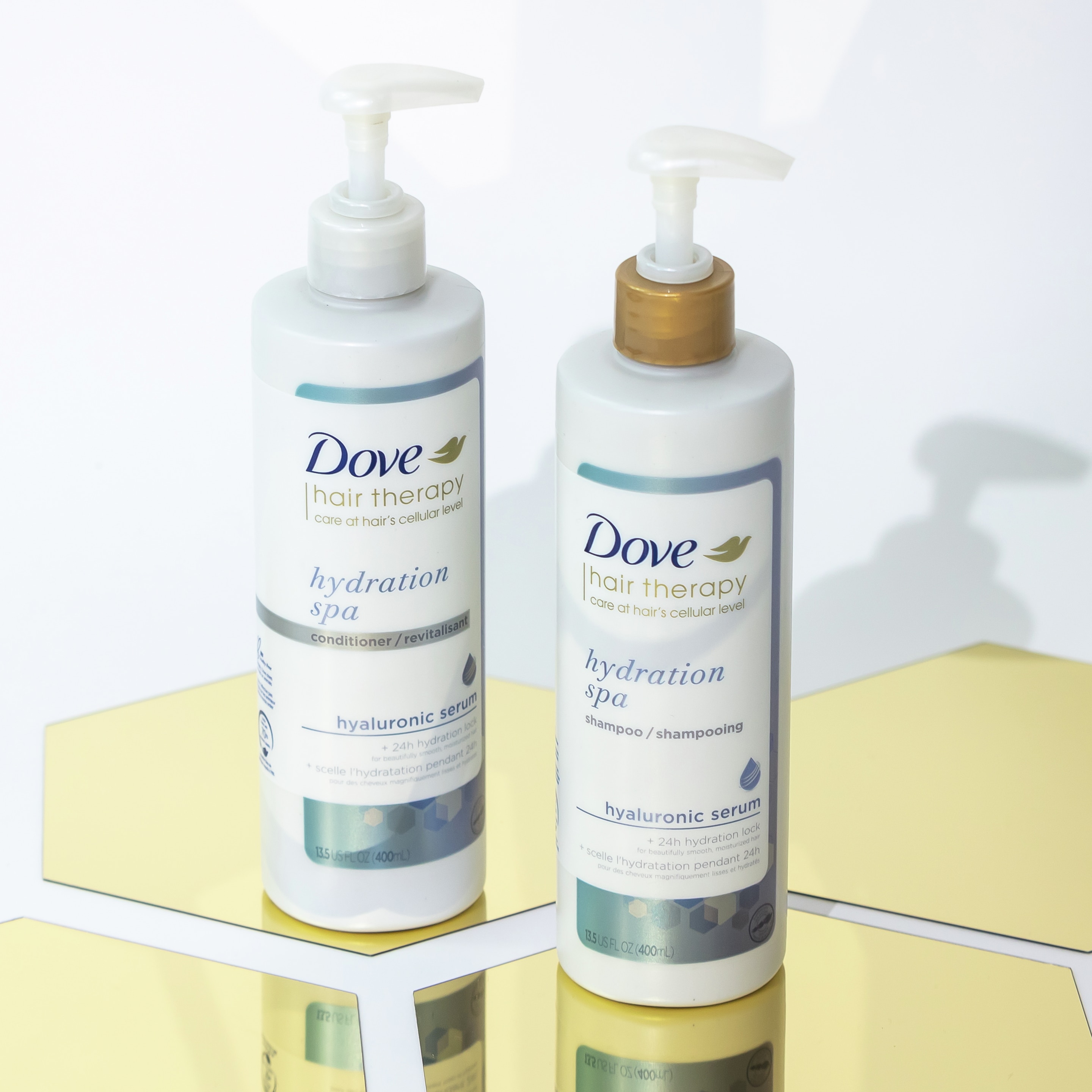 Dove Hair Therapy Hydration Spa Shampoo and Dove Hair Therapy Hydration Spa Conditioner