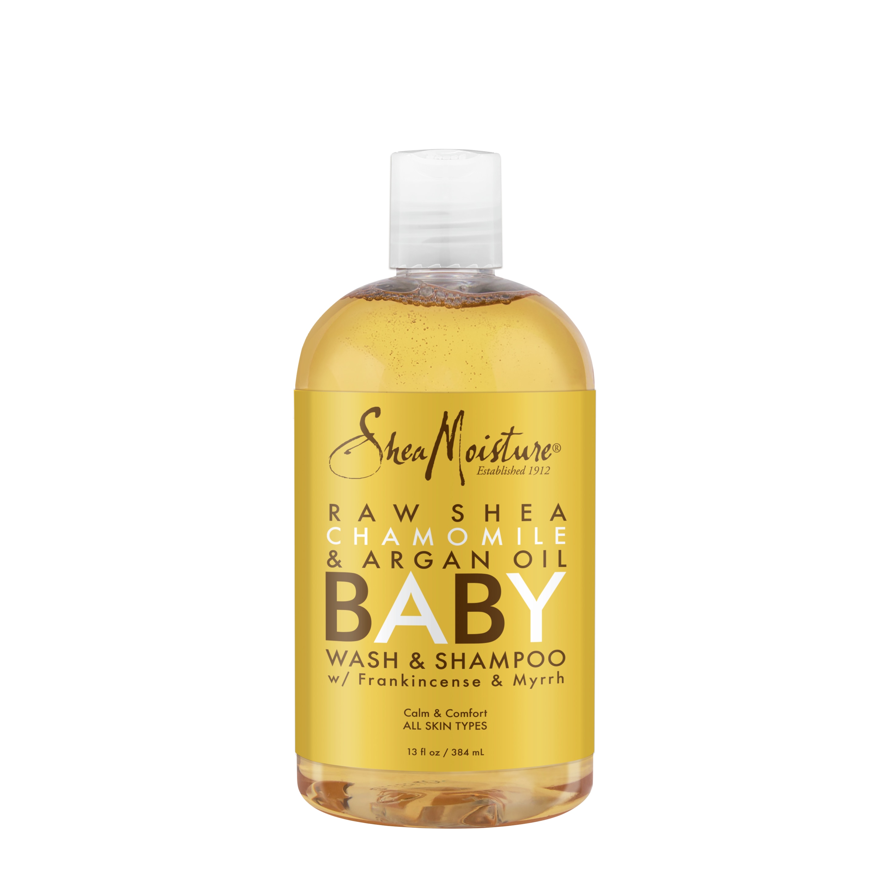 Raw Shea Chamomile & Argan Oil Baby Wash & Shampoo packshot