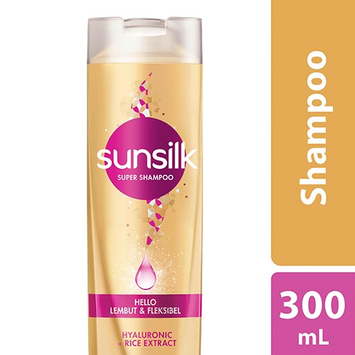 Sunsilk Super Shampoo Hello Lembut & Fleksibel