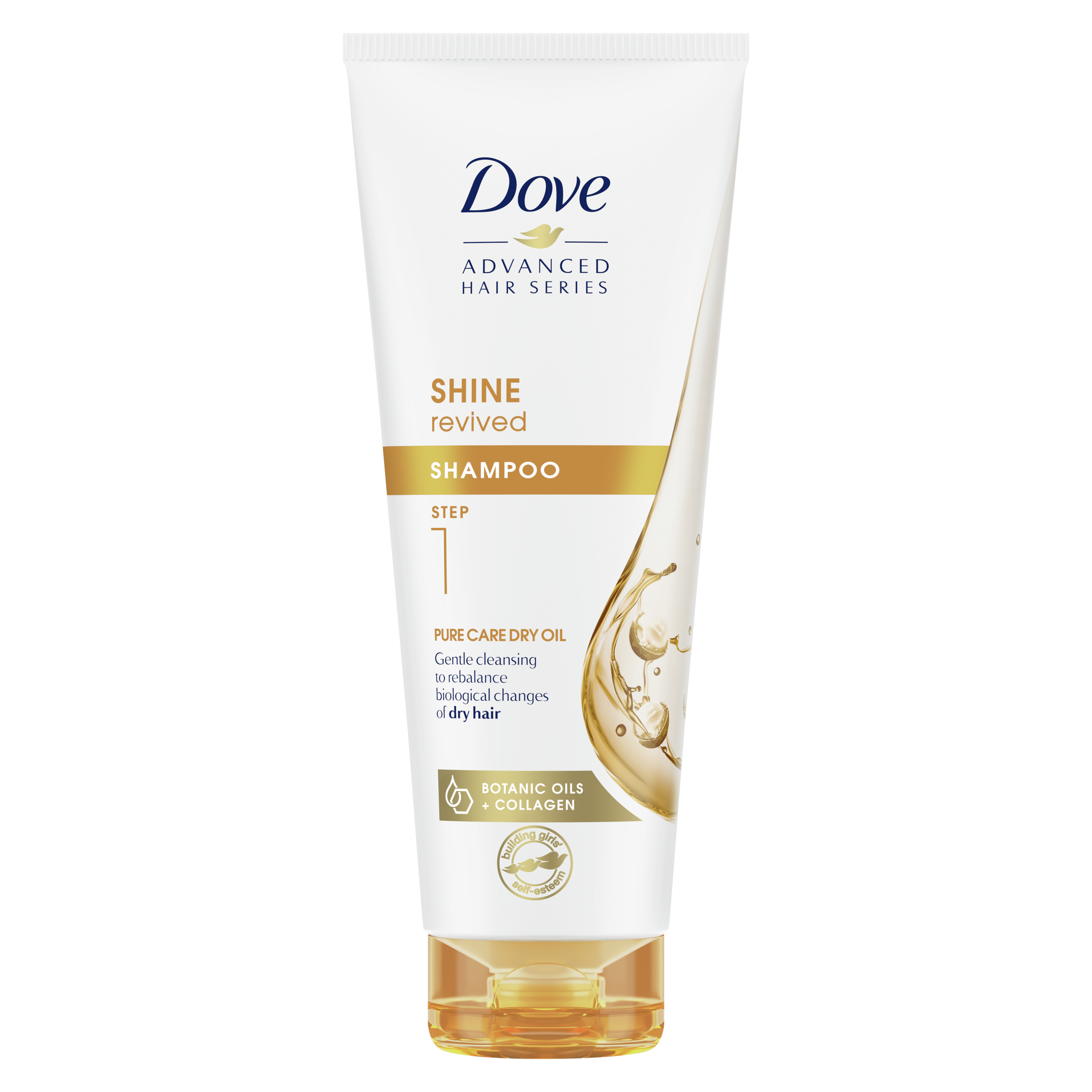 Dove Pure Care Dry Oil shampoo 250ml