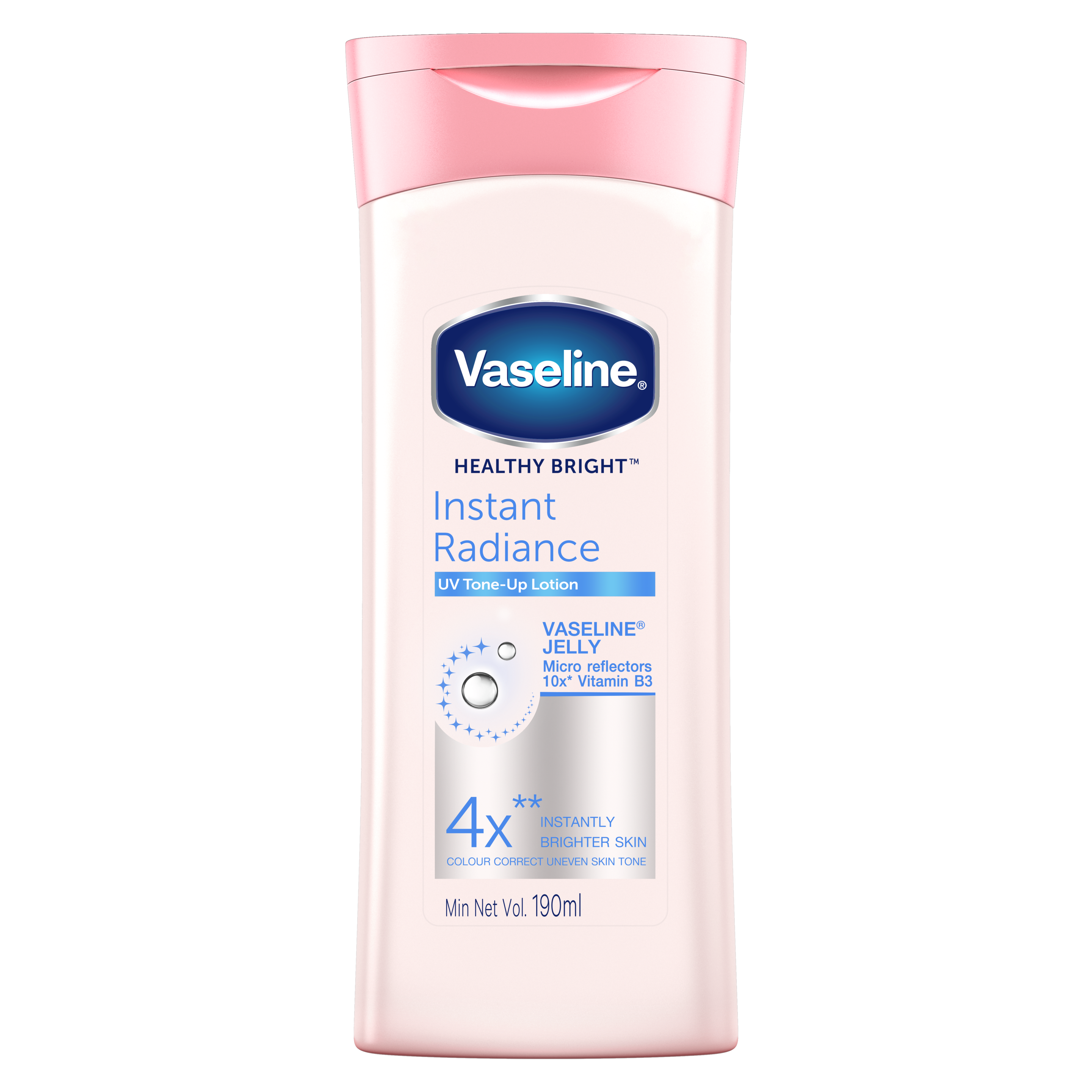 Vaseline Healthy Bright Insta Radiance 190ml FOP Pack