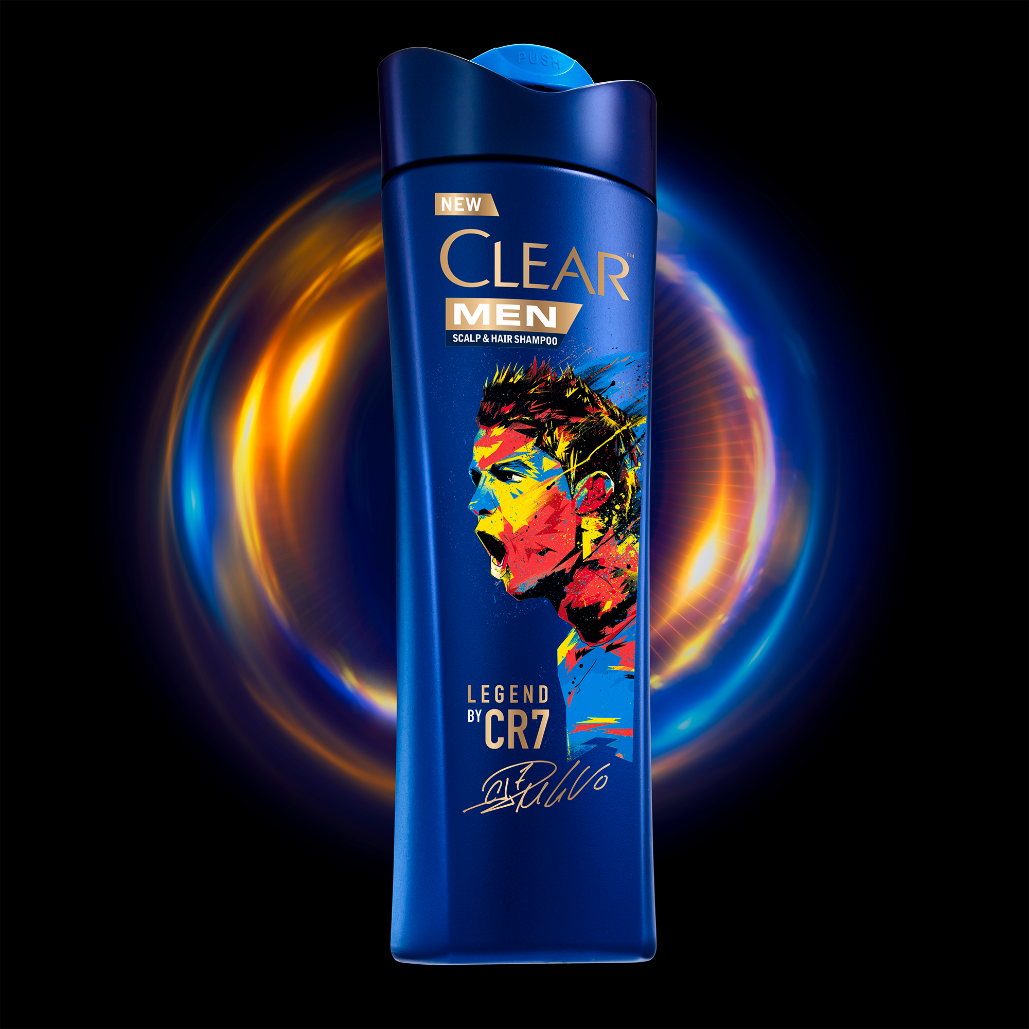 CLEAR MEN LEGEND BY CR7 Anti-dandruff shampoo Text