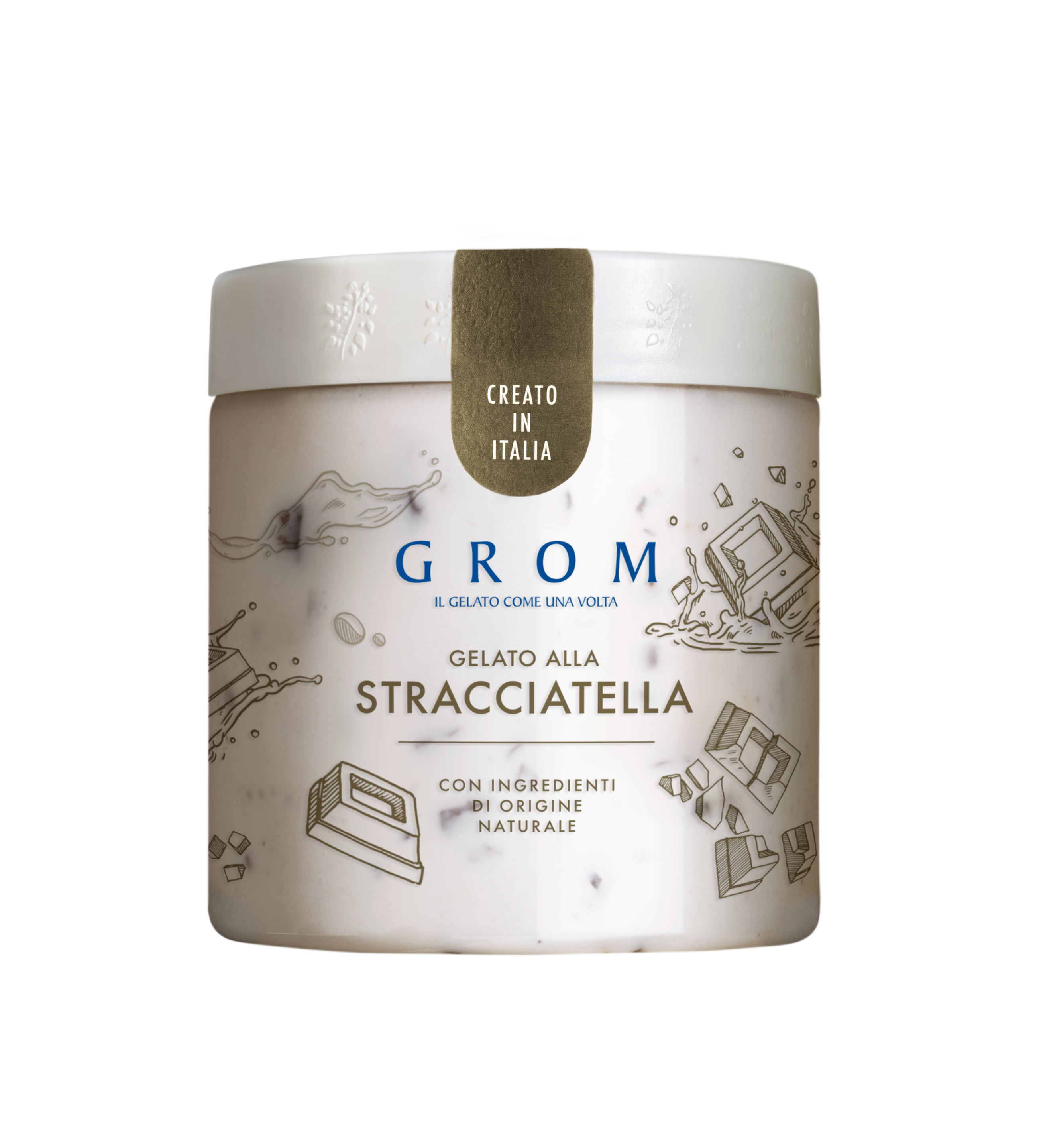 Grom Gelato Stracciatella