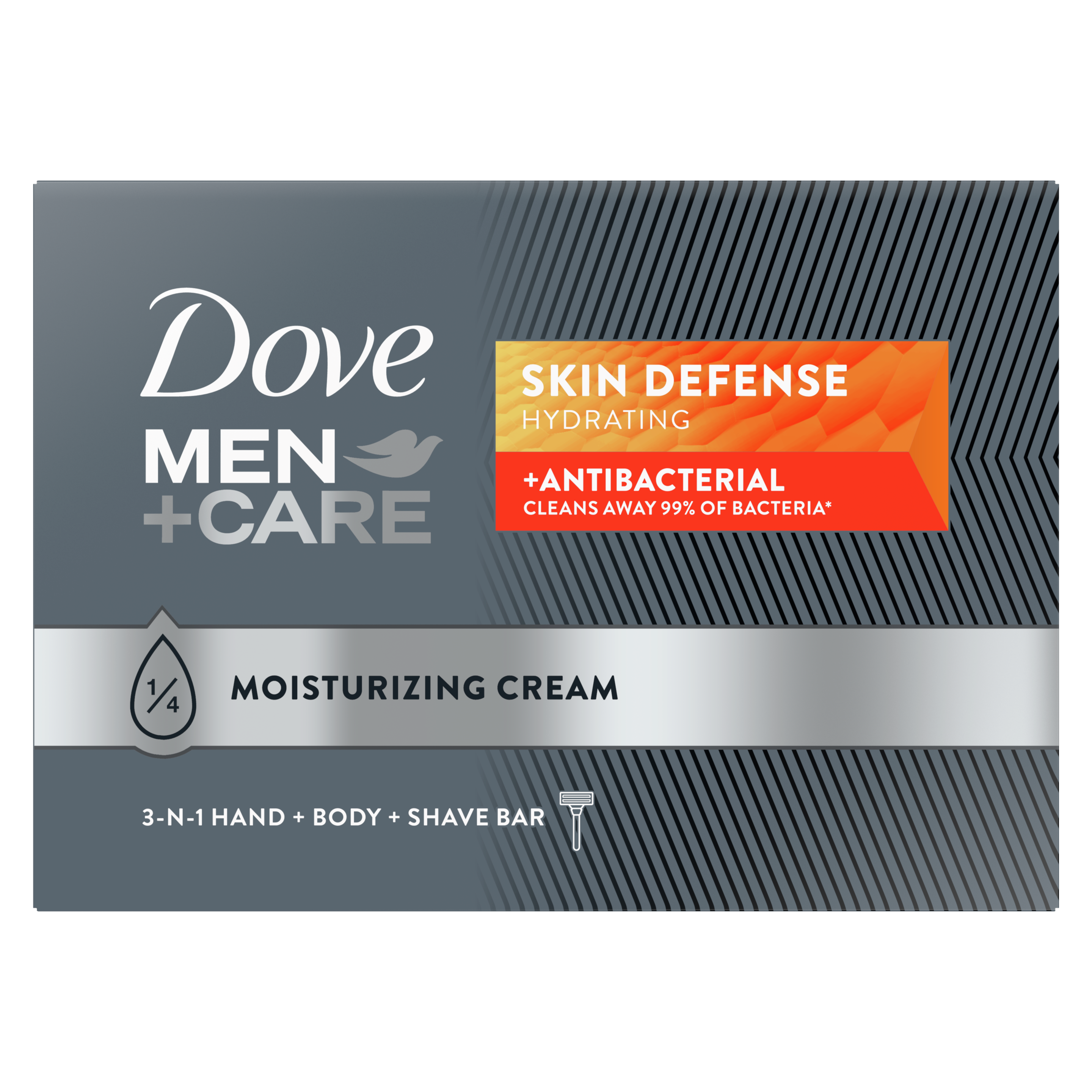 Men+Care Skin Defense 3-in-1 Body and Hand Bar