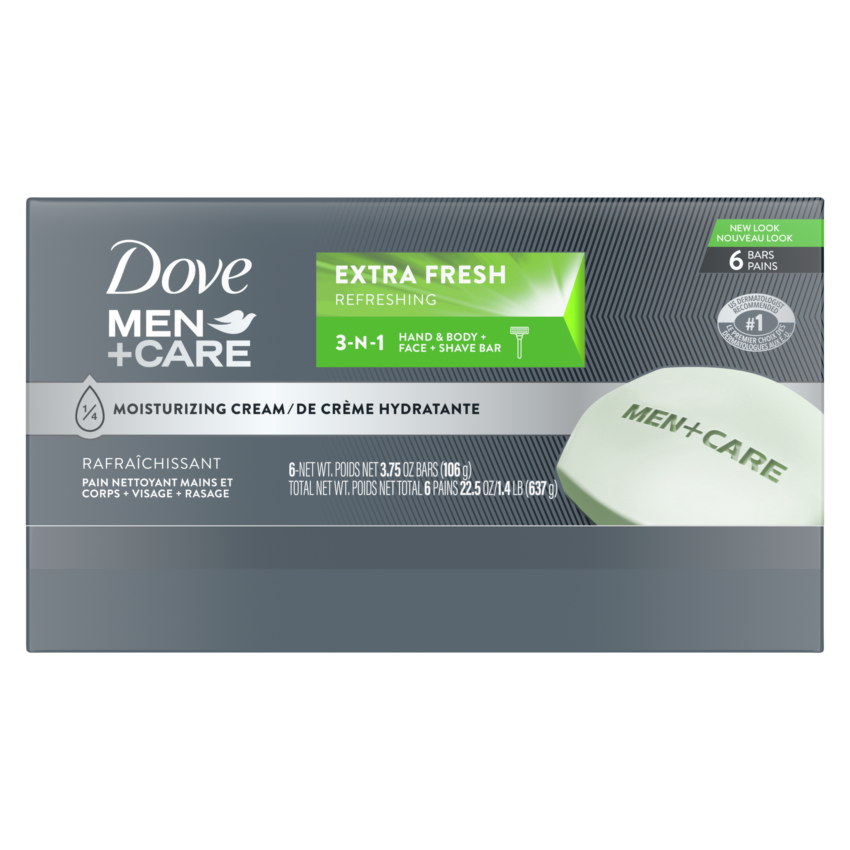 Men+Care Extra Fresh Body and Face Bar