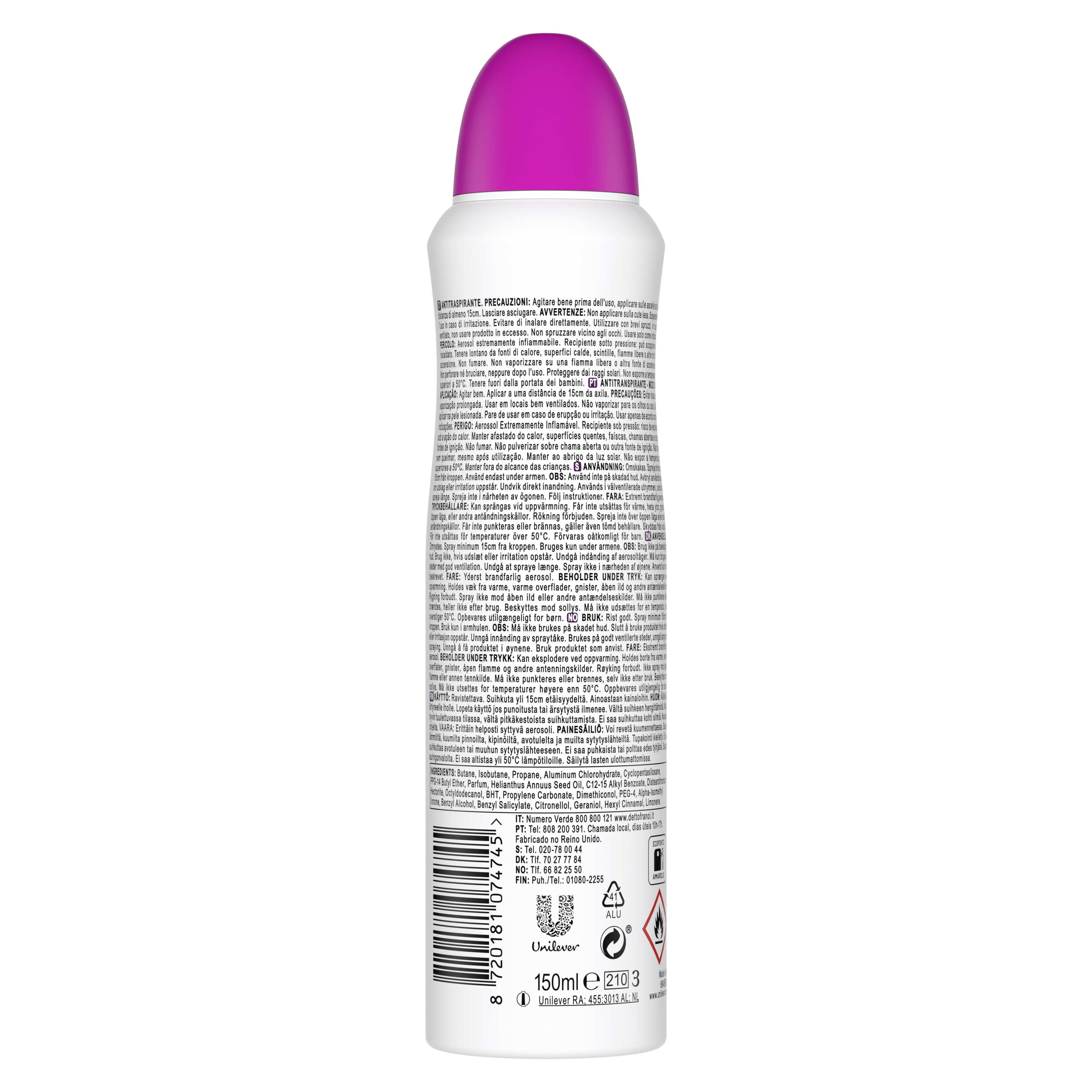 Dove Go Fresh Acai & Water Lily Spray