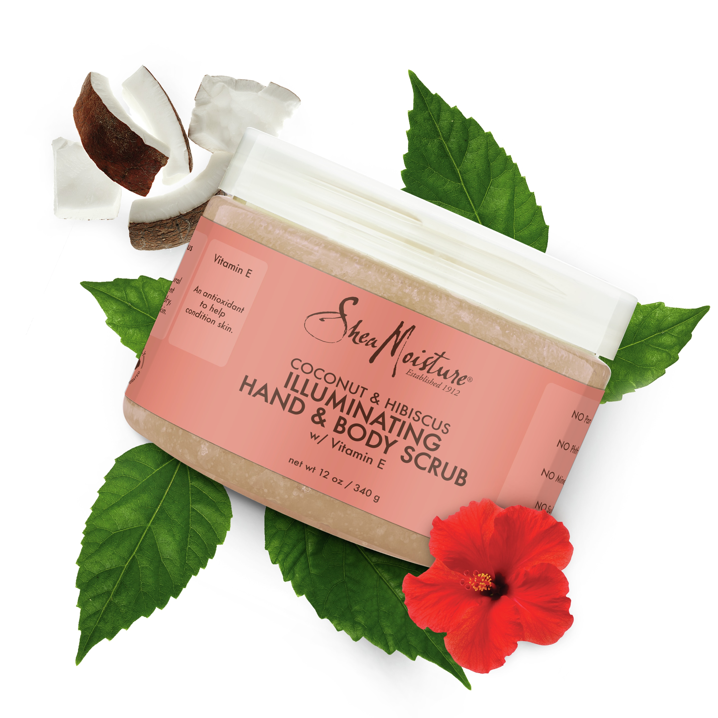 Coconut & Hibiscus Hand & Body Scrub