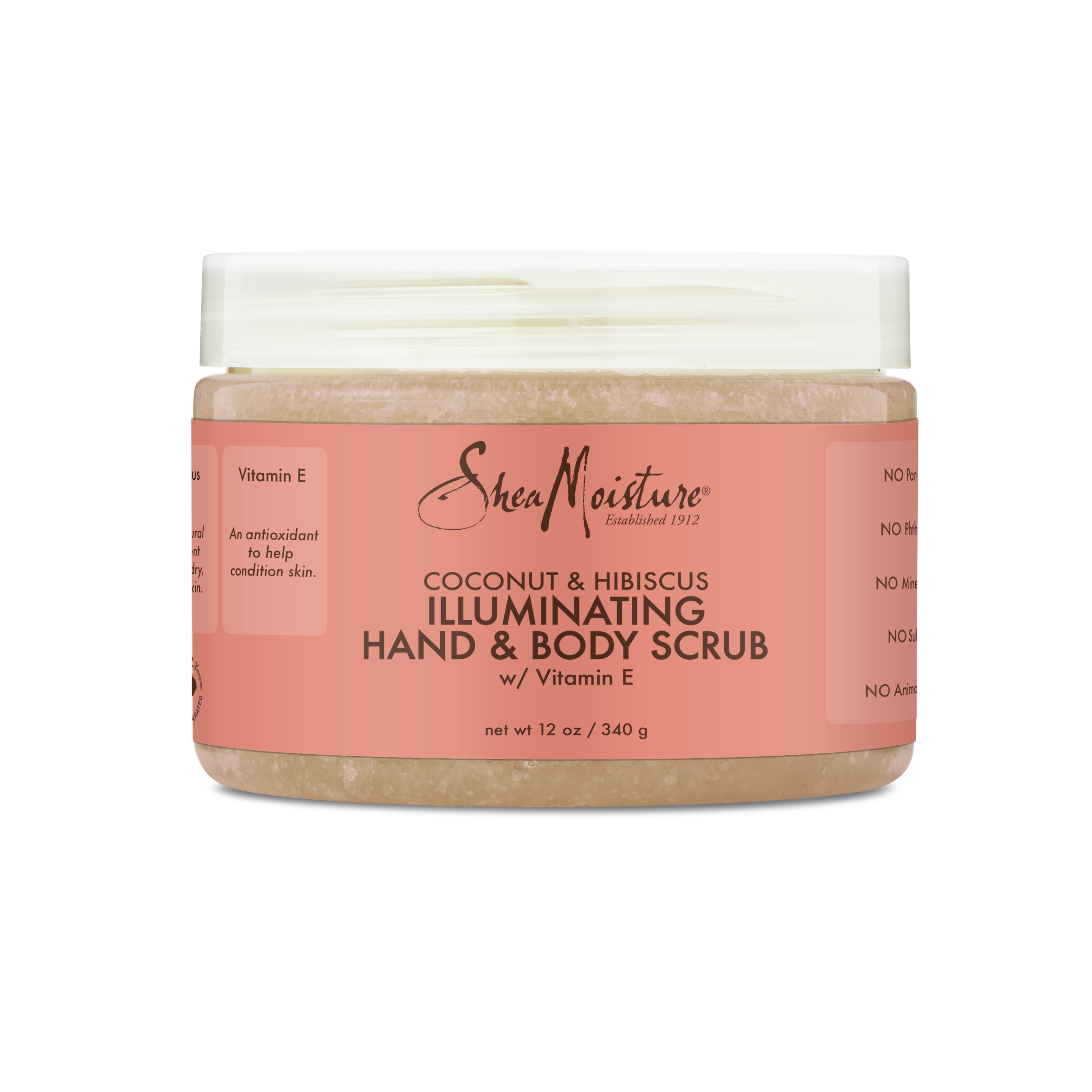 Coconut & Hibiscus Hand & Body Scrub packshot