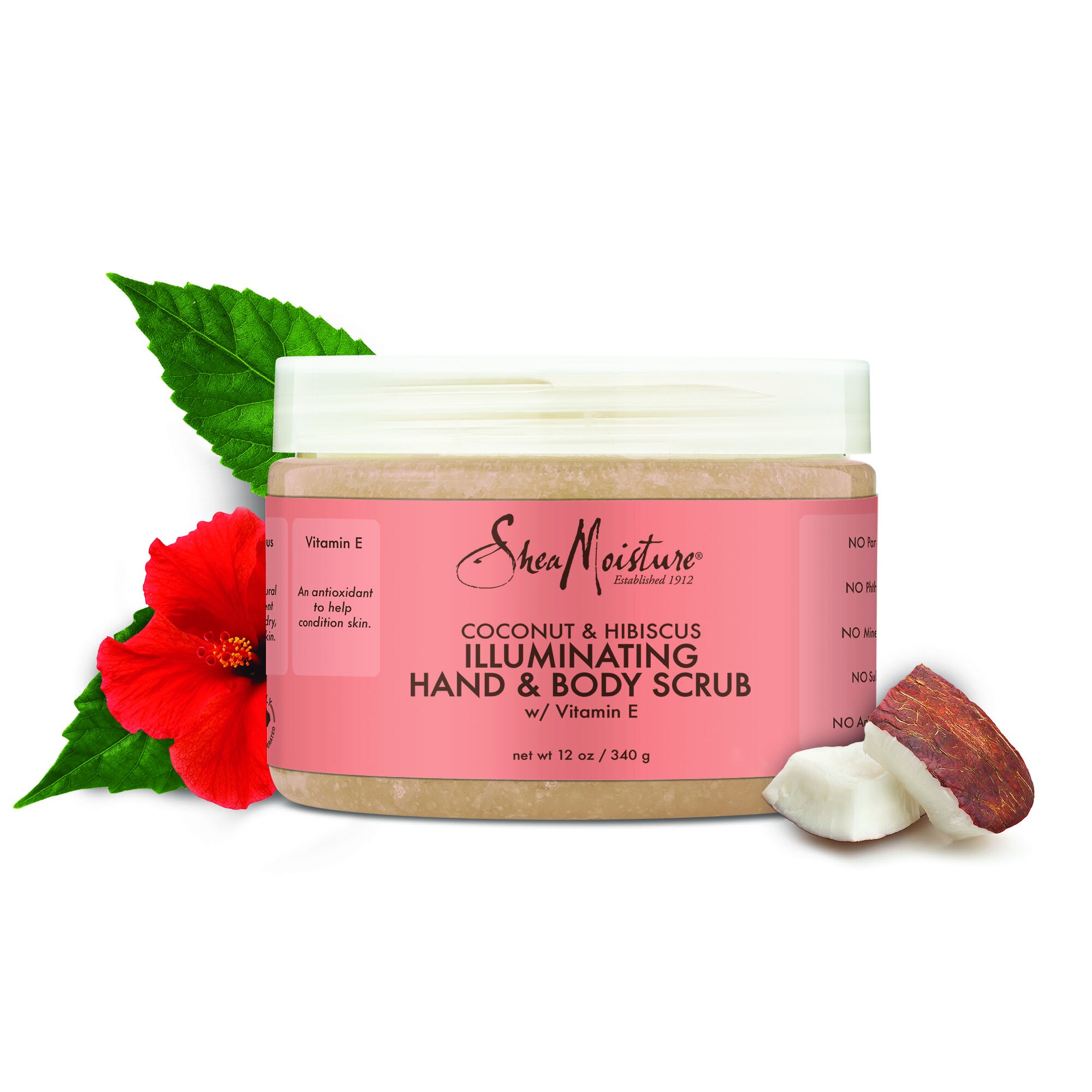 Coconut & Hibiscus Hand & Body Scrub