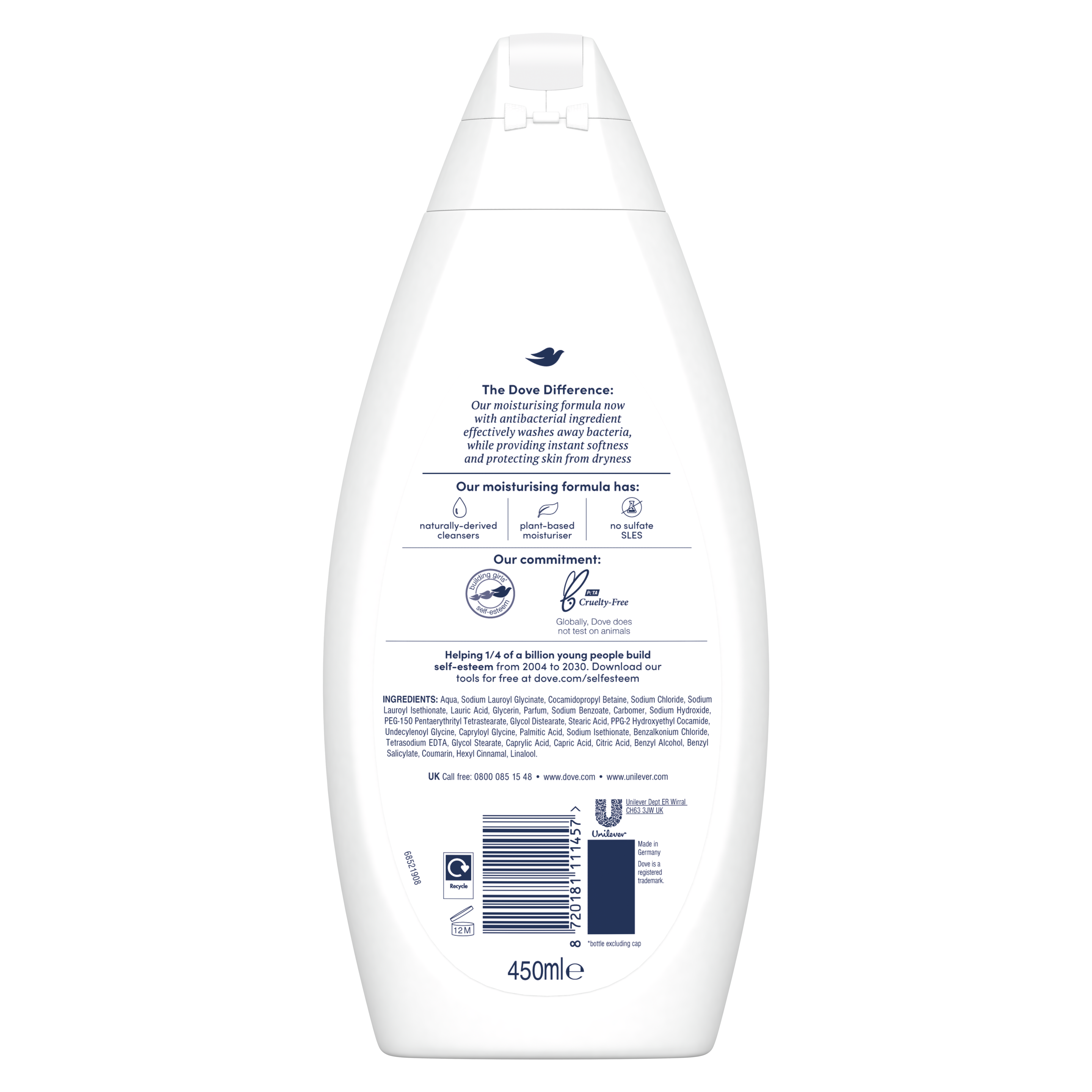 Care & Protect Antibacterial Ingredient Body Wash