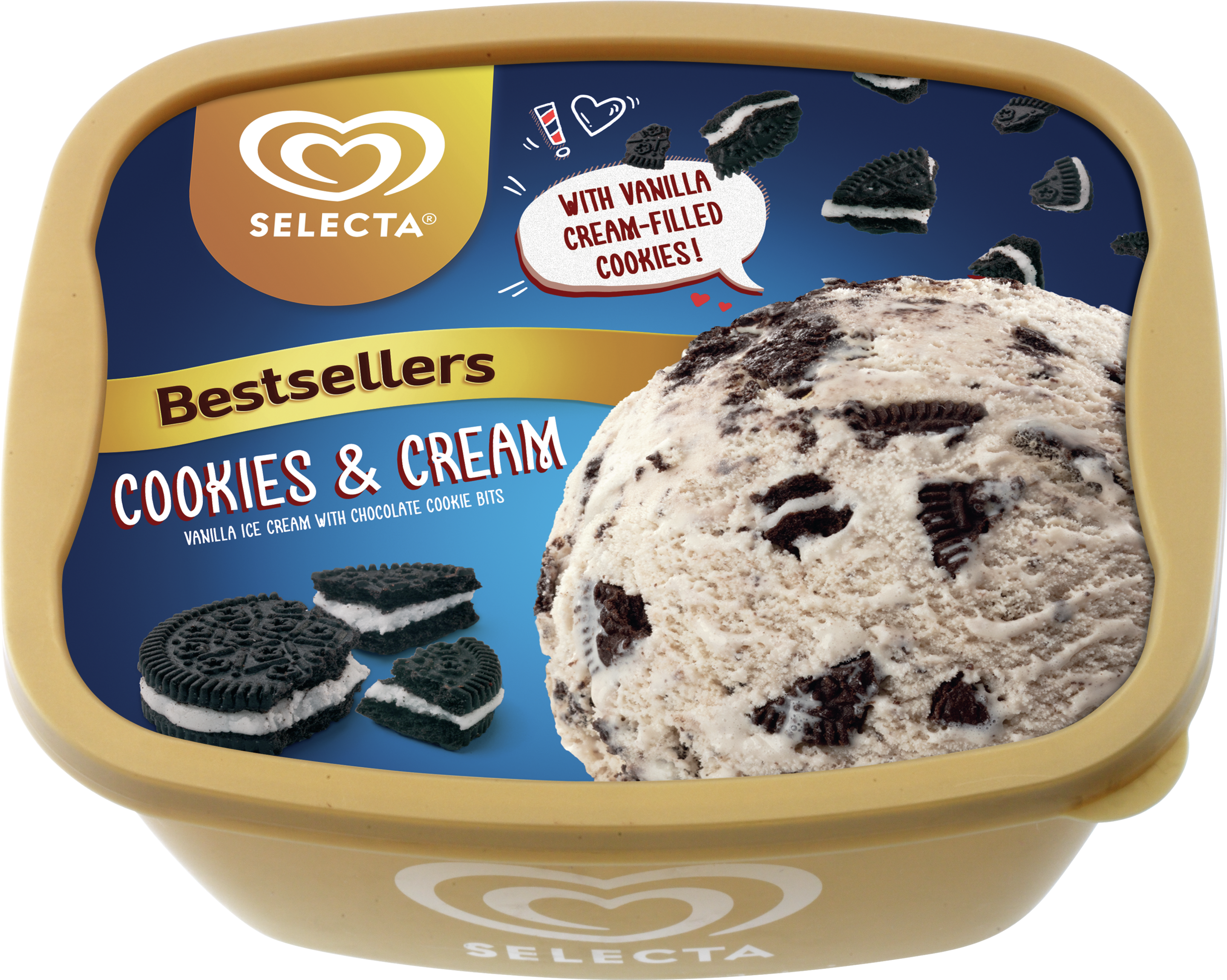 Selecta Supreme Cookies & Cream Ice Cream