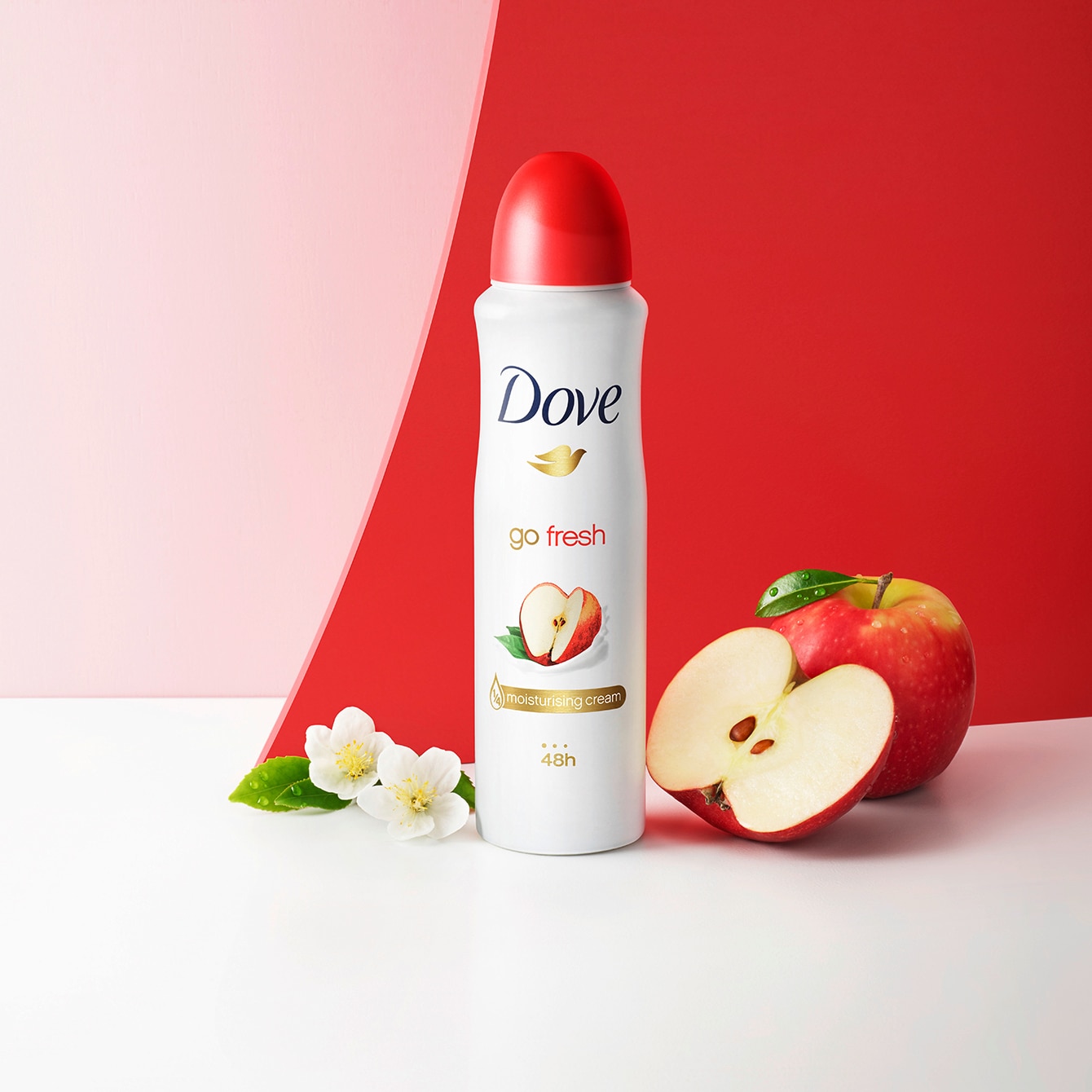 Dove Go Fresh Apple and White Tea Antiperspirant Deodorant