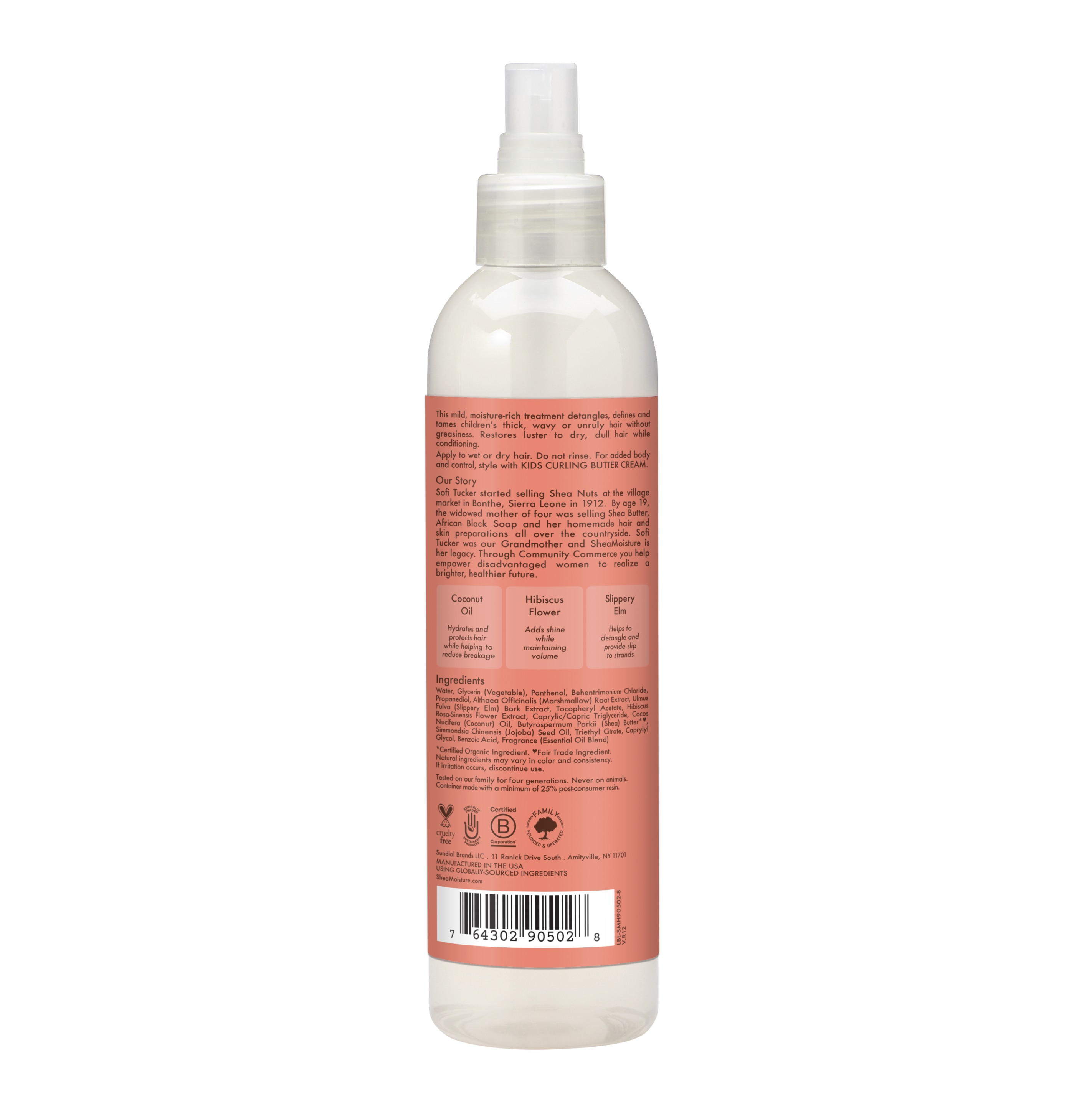 Coconut & Hibiscus Kids Extra-Moisturizing Detangler