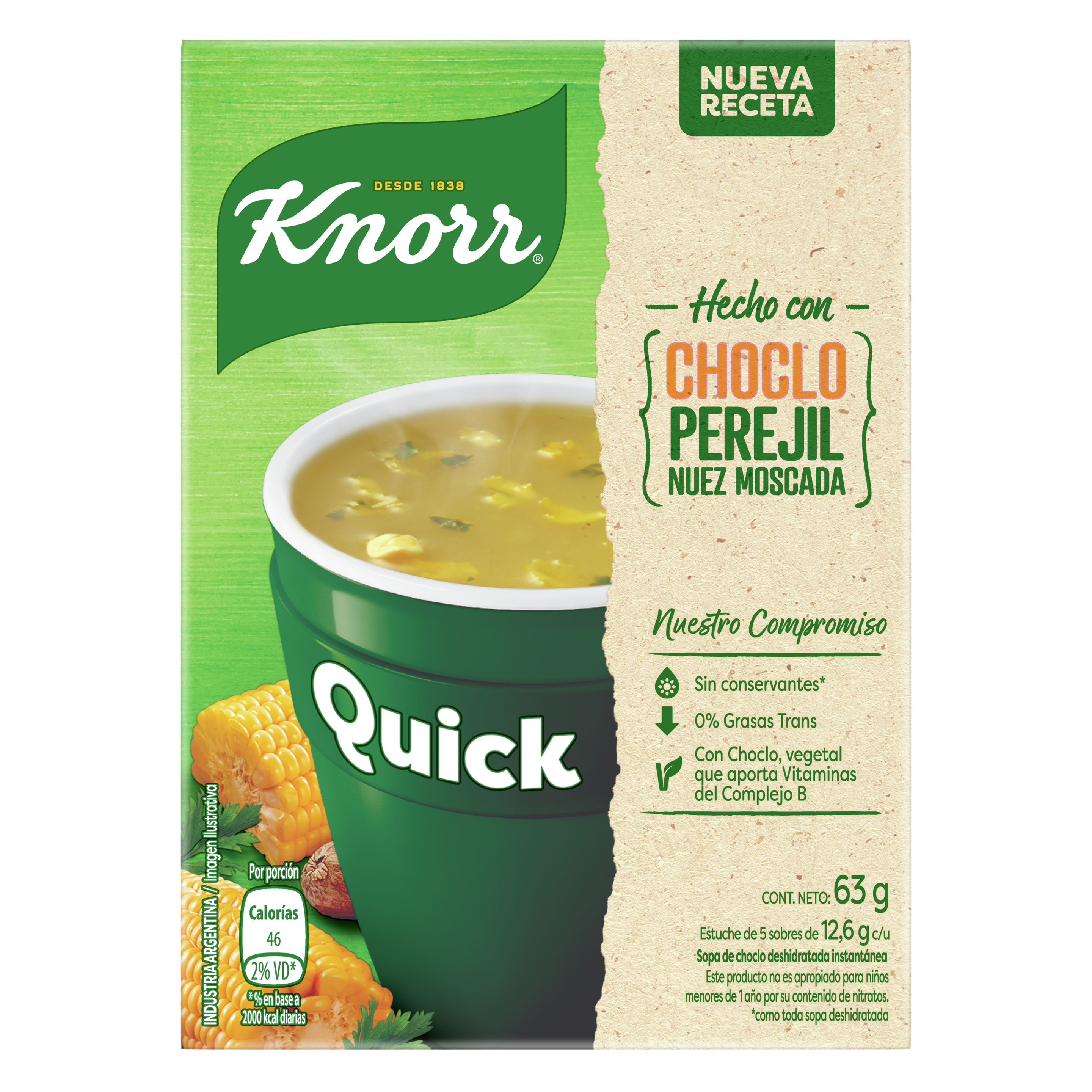 Sopa Quick de Choclo