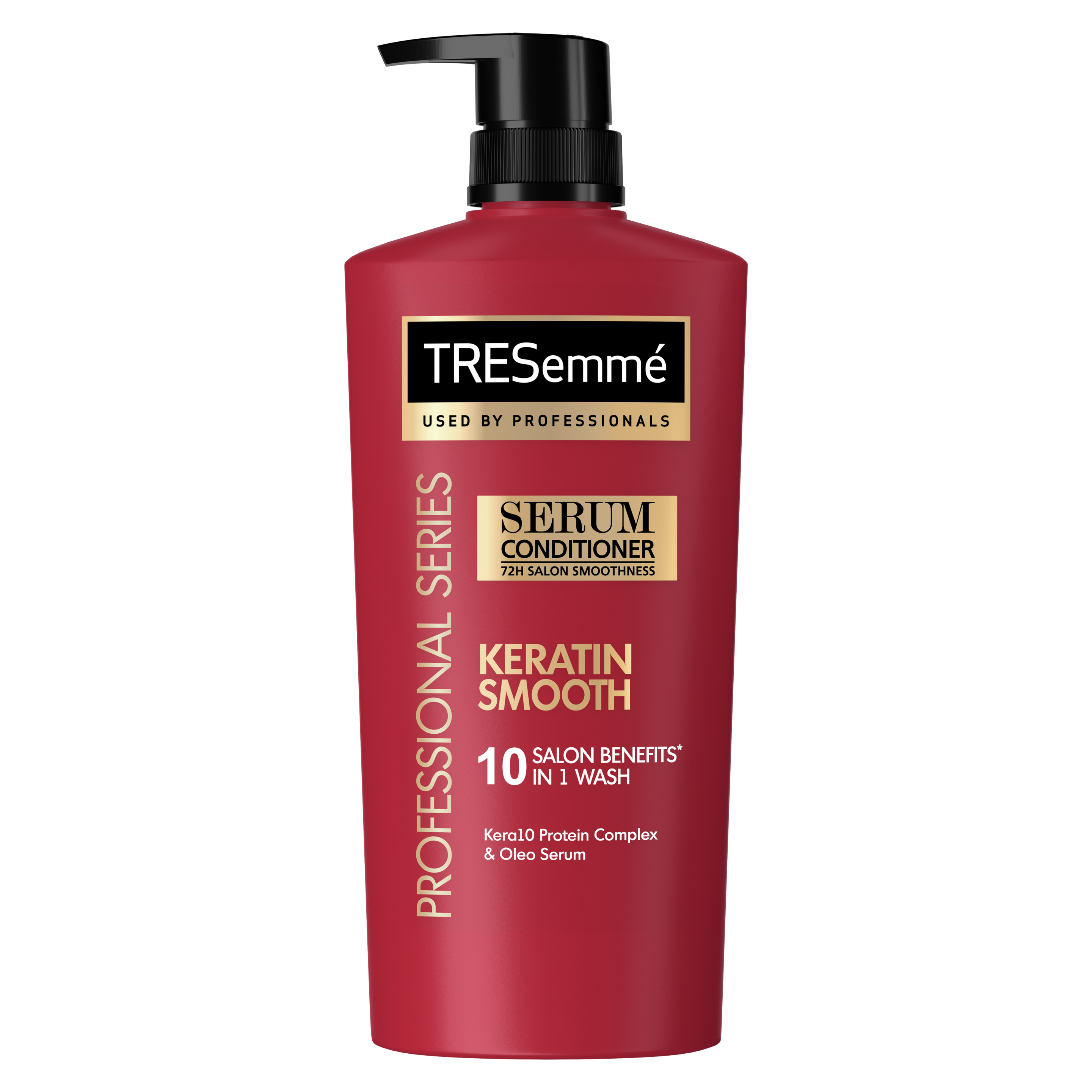 A 650ml bottle of Keratin Smooth KERA10 Serum Conditioner