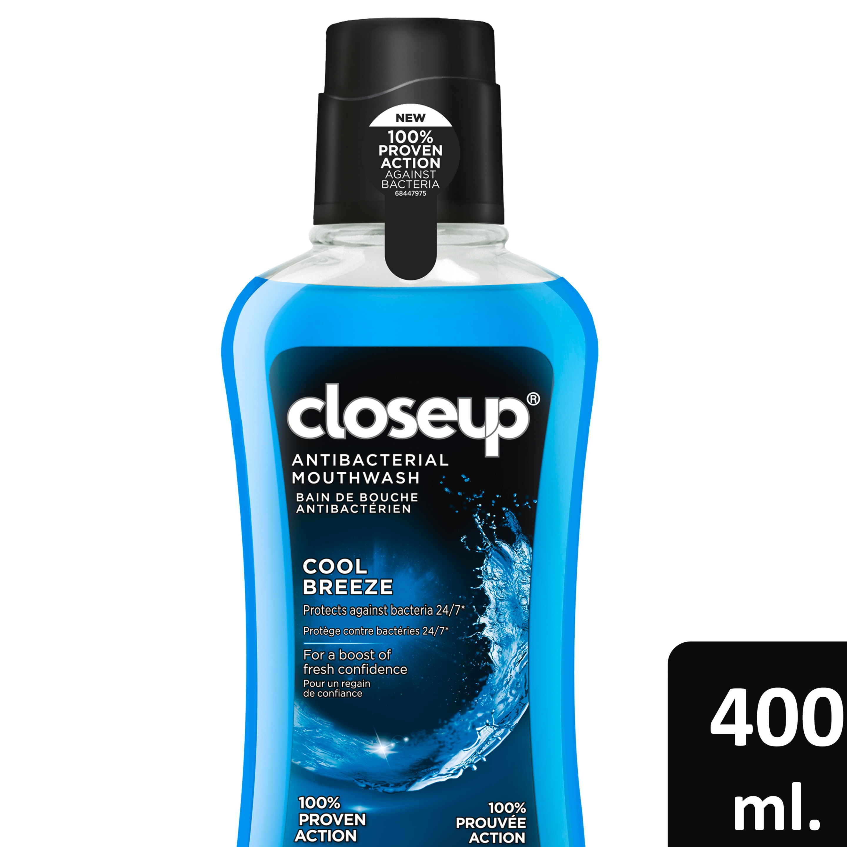 Closeup® Antibacterial Mouthwash Cool Breeze 400ml