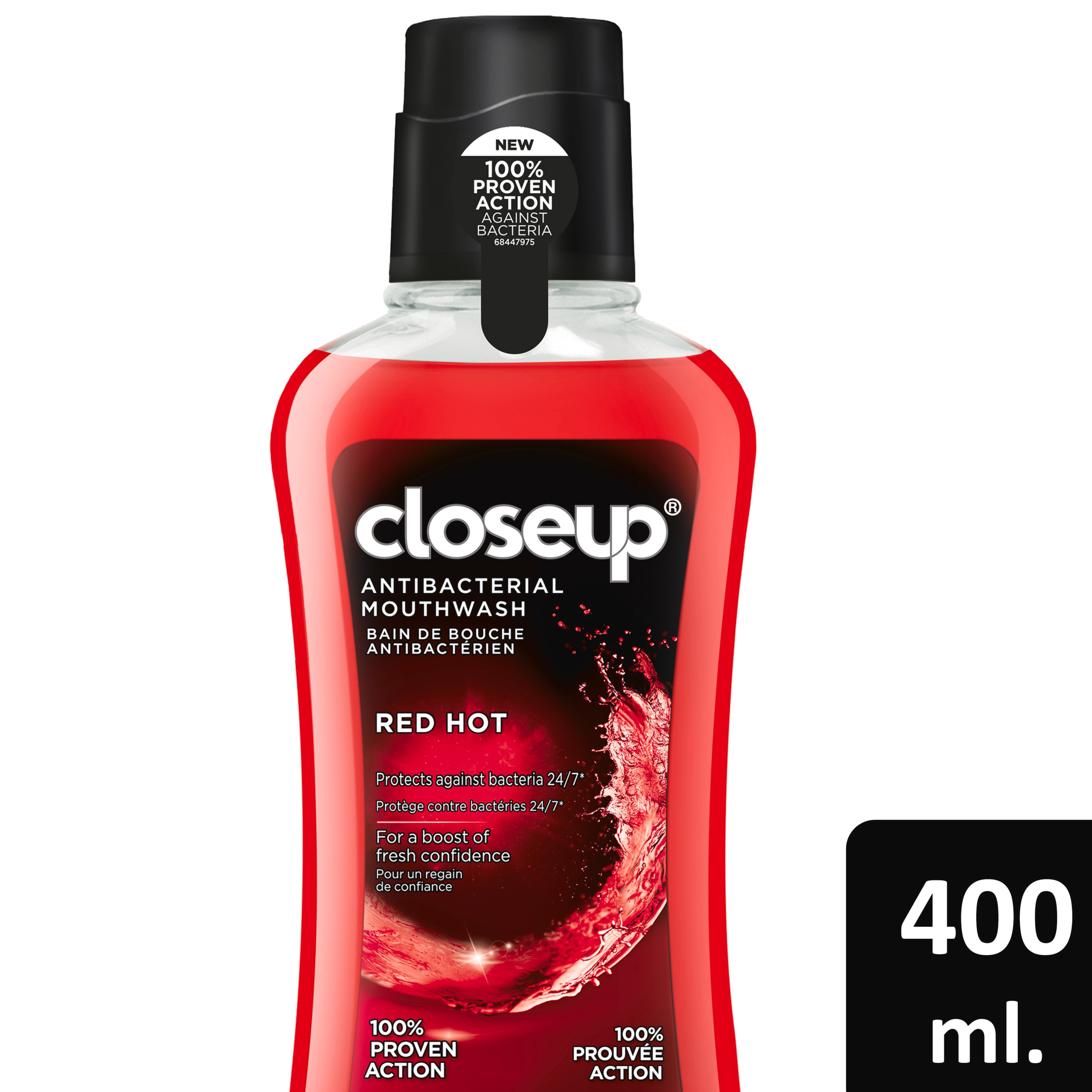 Closeup® Antibacterial Mouthwash Red Hot 400ml