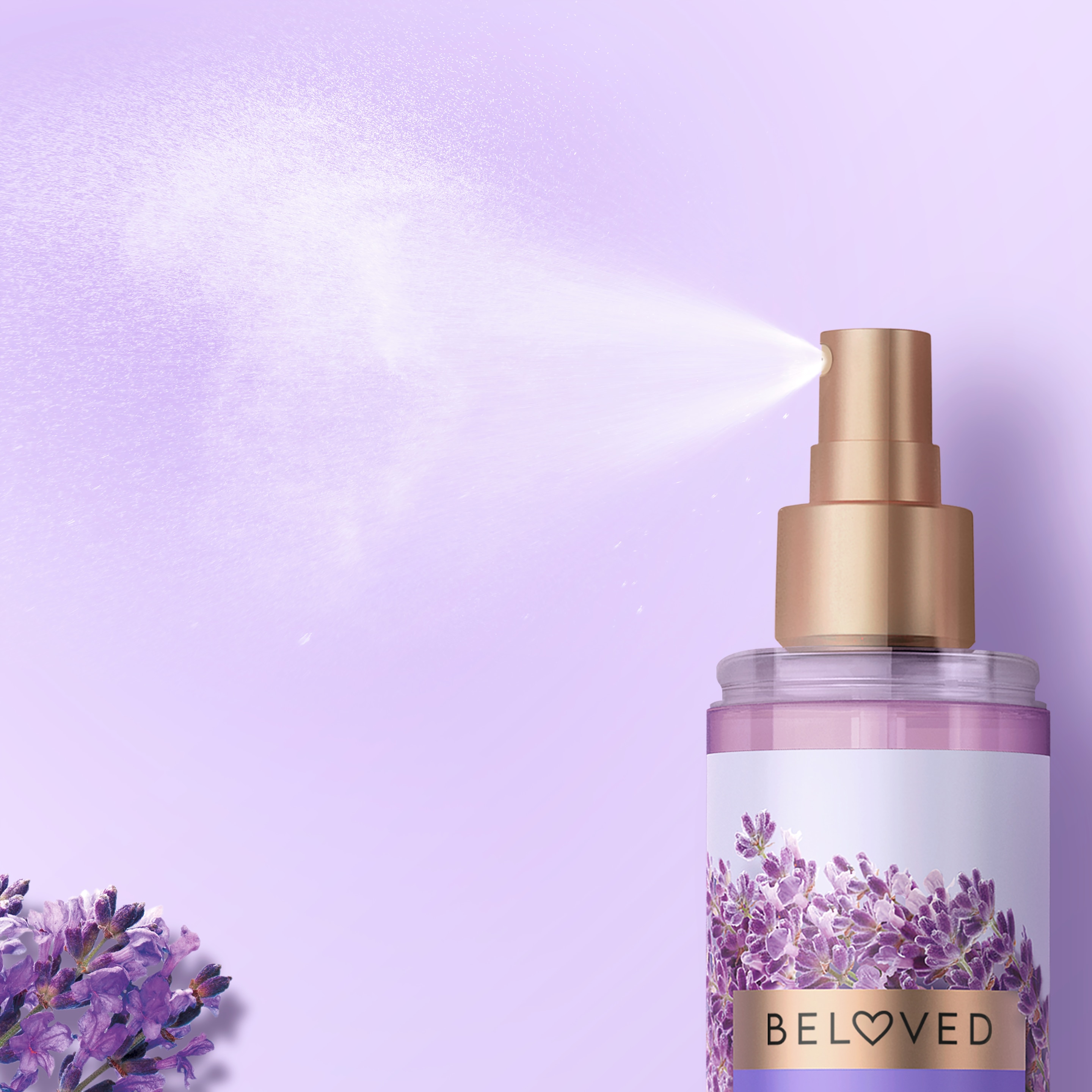 Texture Shot Love Beauty Planet Lavender & Hyssop Body Mist