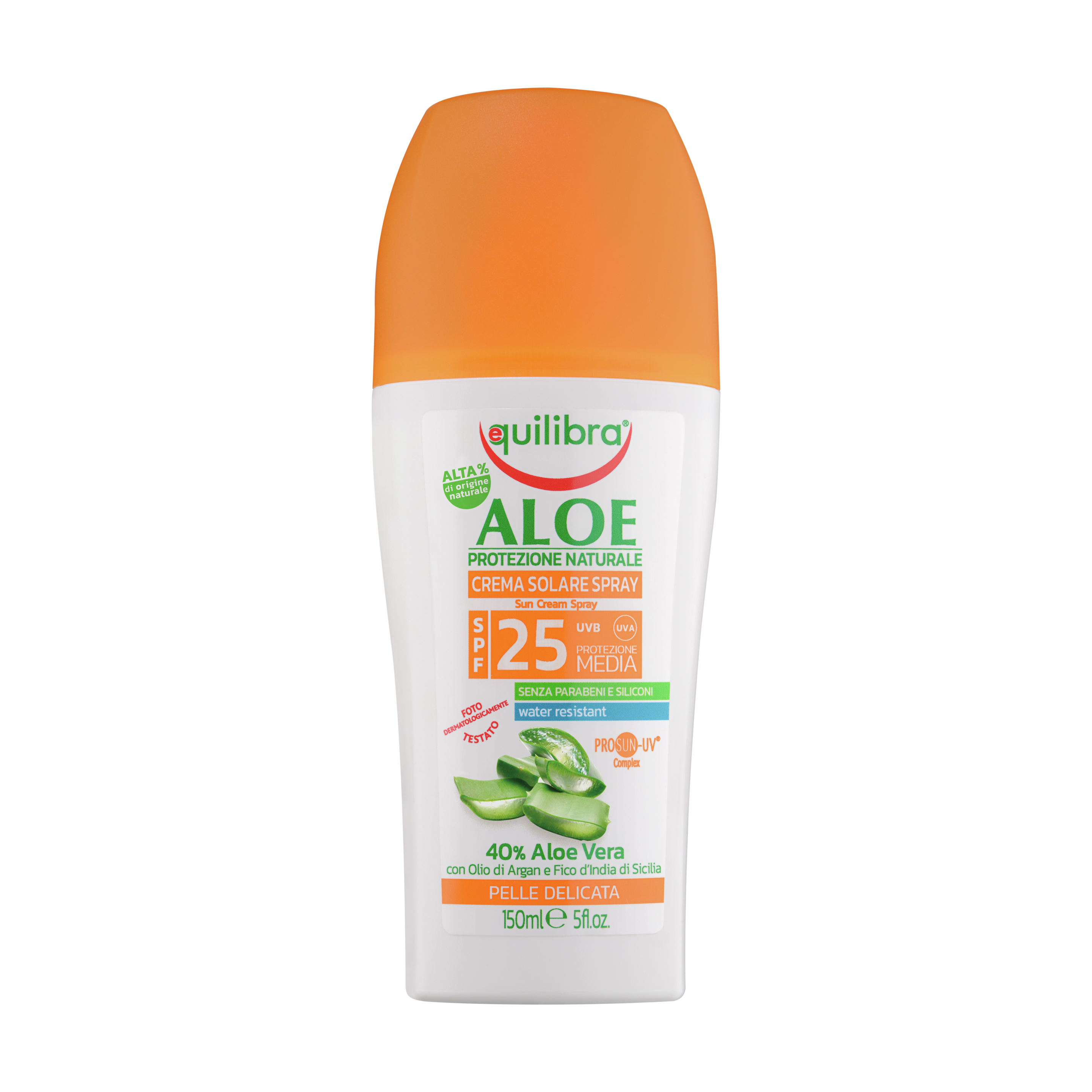 Aloe Spray Solare Spf 25 Equilibra<sup>®</sup> - Flacone spray da 150 ml