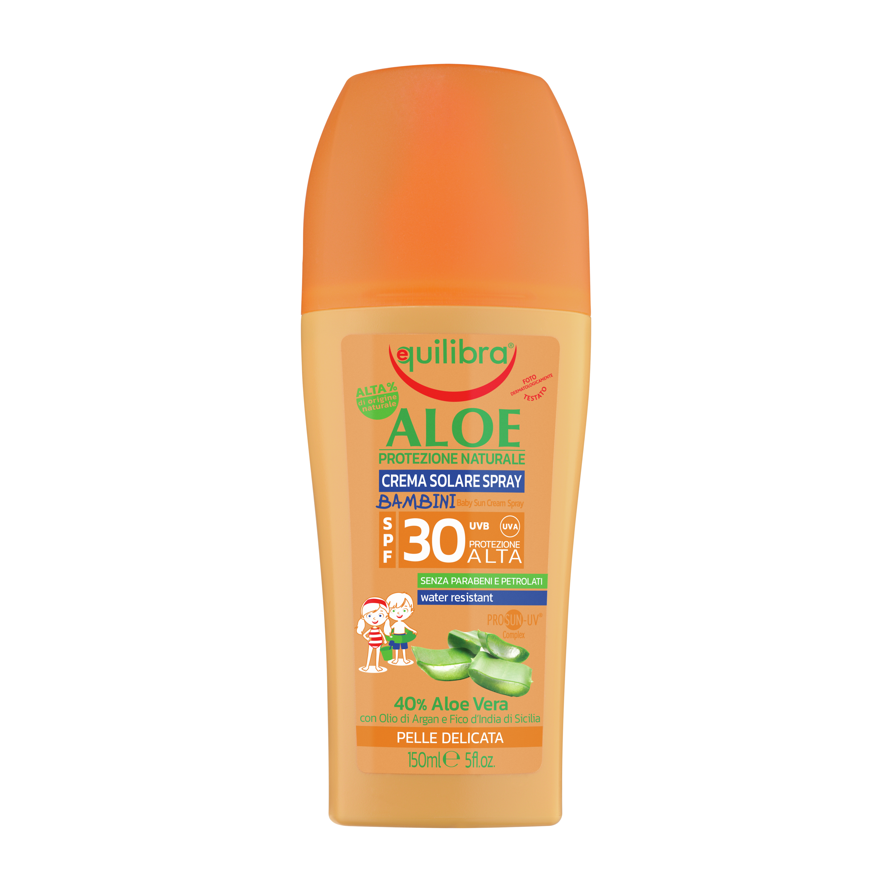 Aloe Spray Solare Bambino Spf 30 Equilibra<sup>®</sup> - Flacone da 150 ml