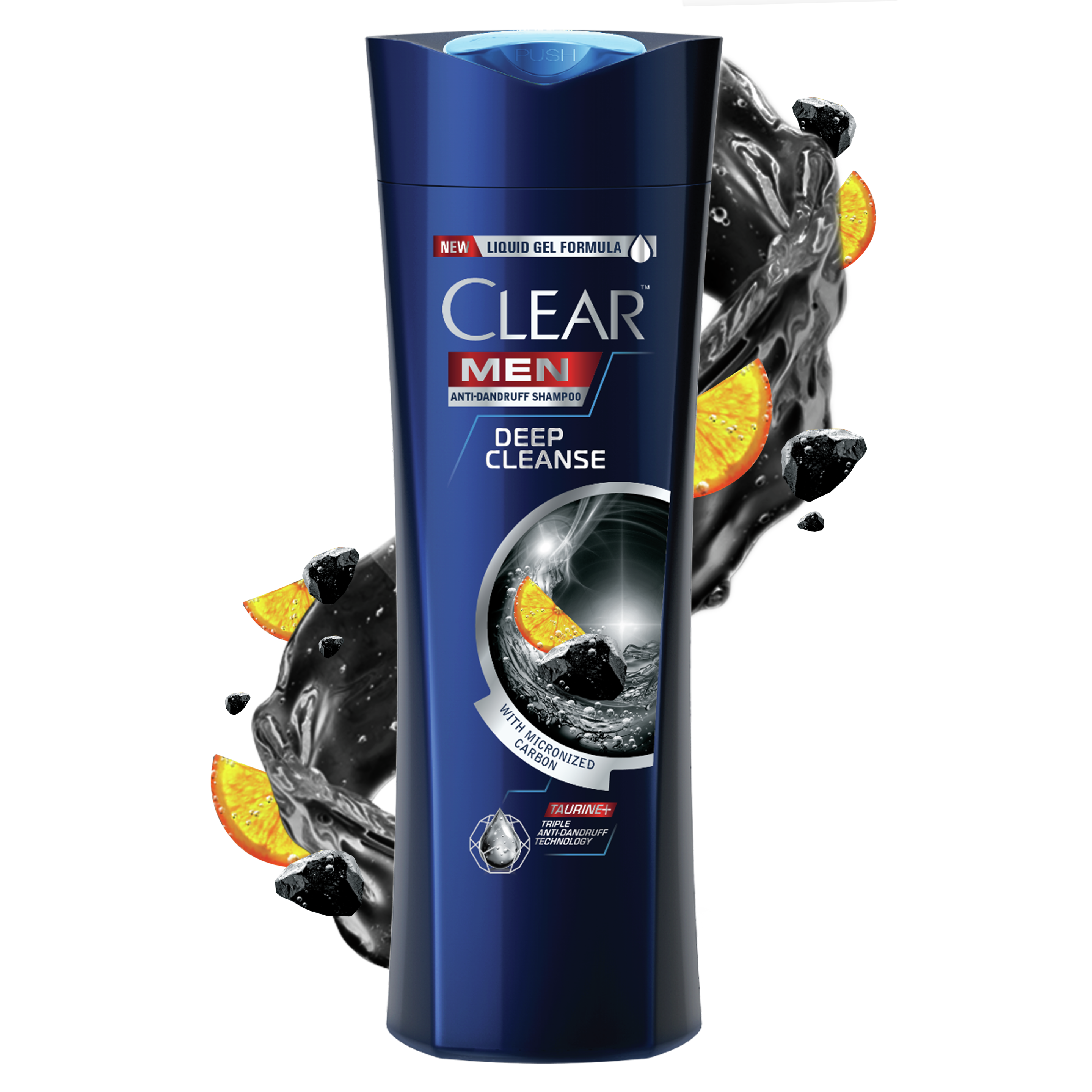 CLEAR Anti Dandruff Shampoo for Men Deep Cleanse Text
