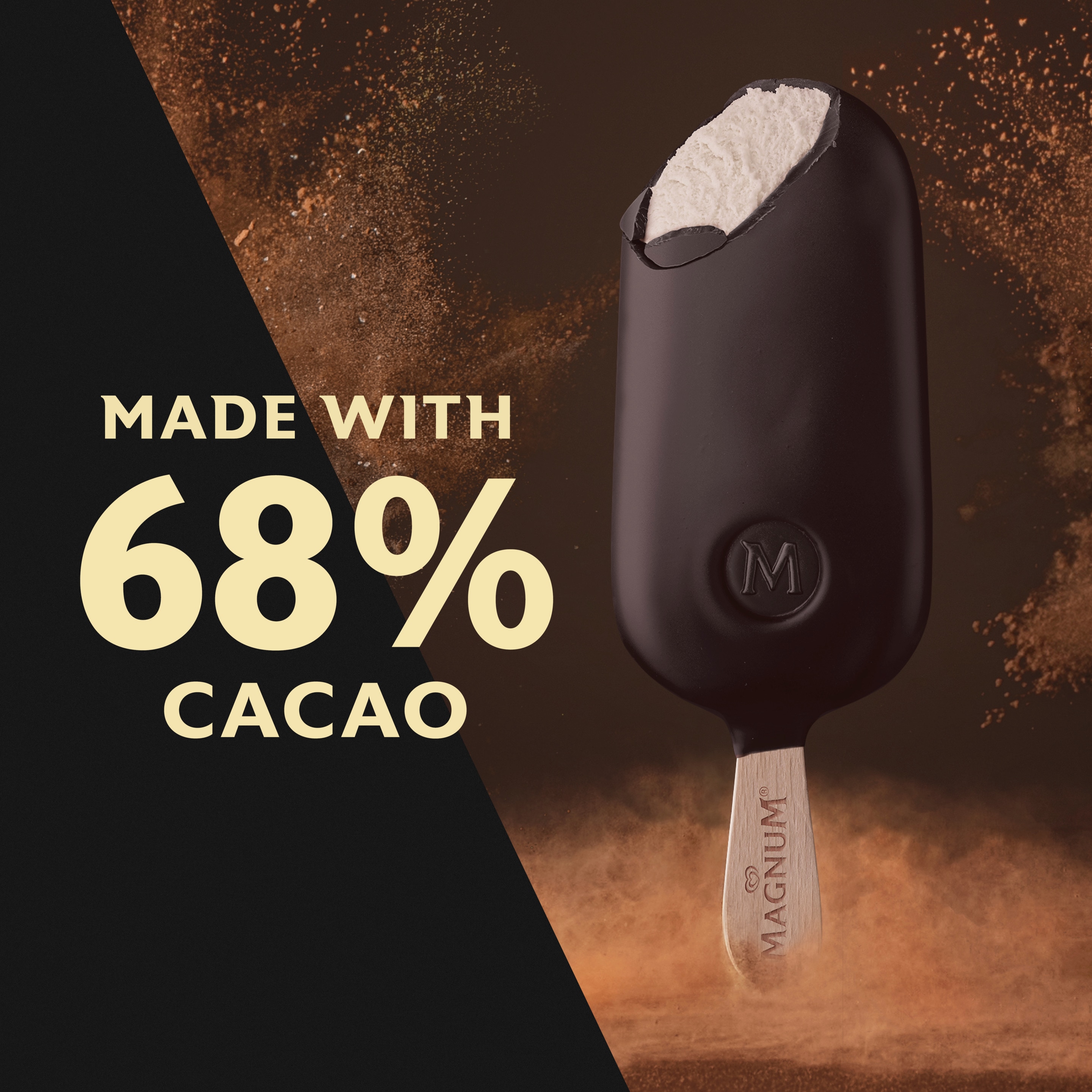 Magnum on sale dark chocolate