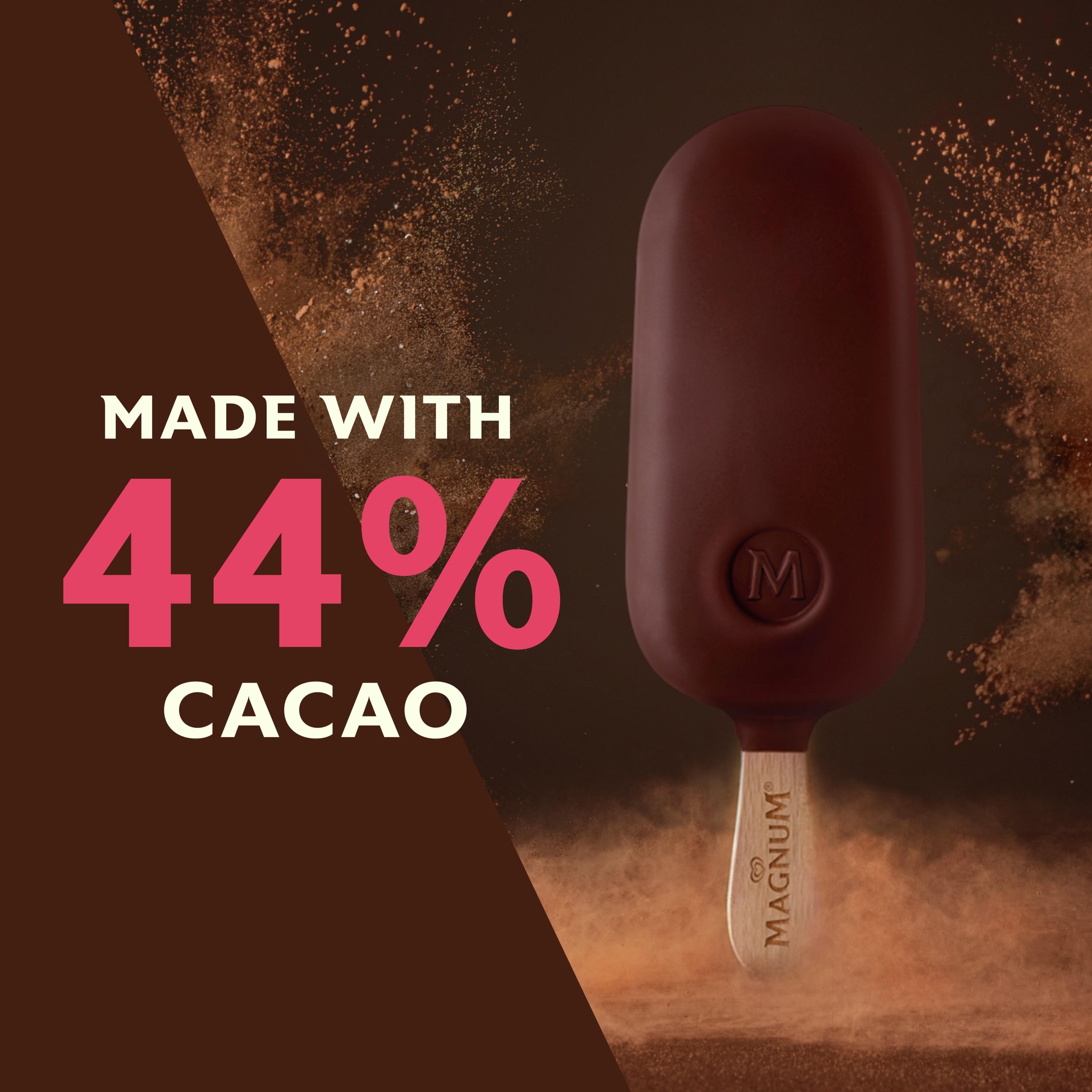 Double Raspberry Ice Cream Bar