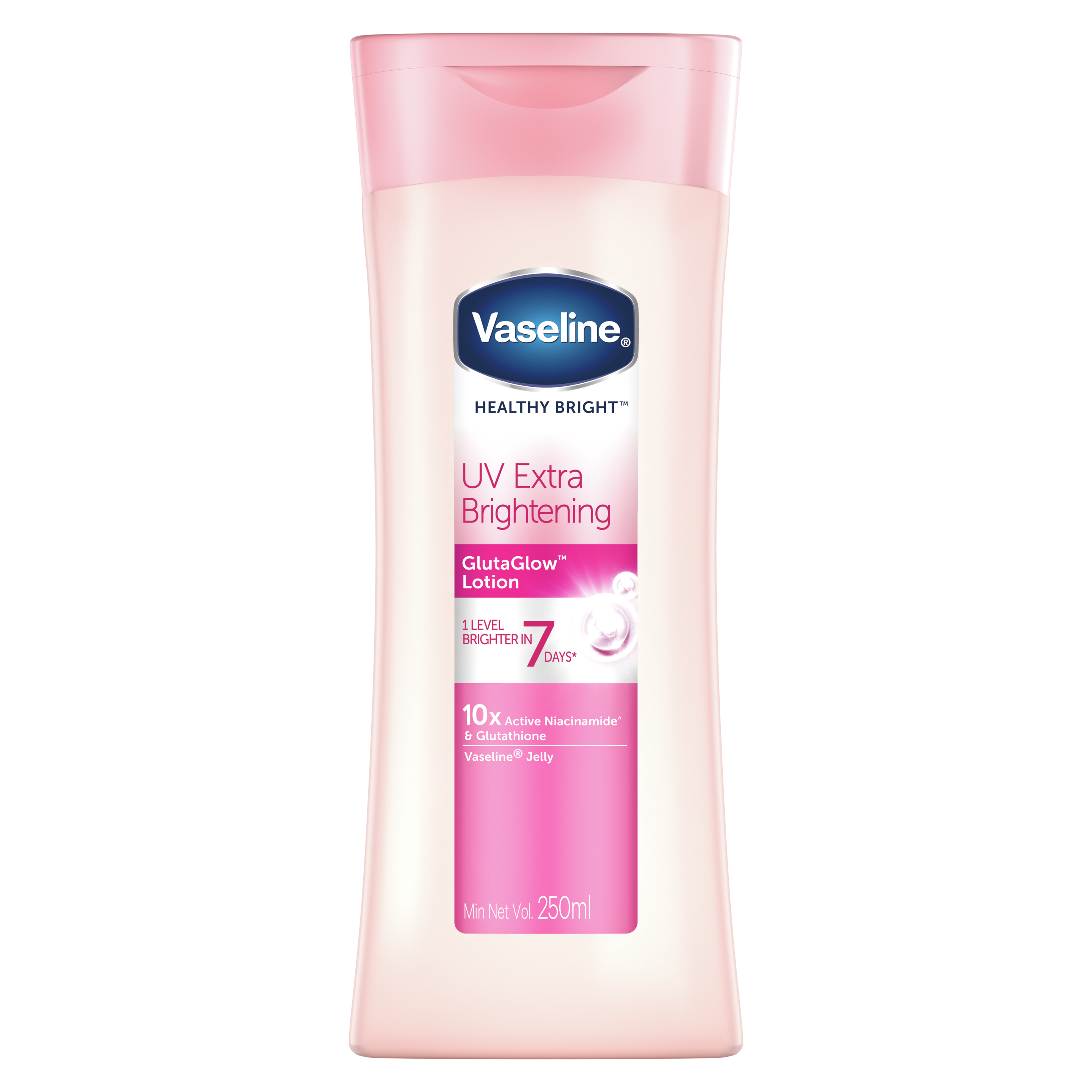 Vaseline Healthy Bright UV Extra Brightening 250ml FOP Pack