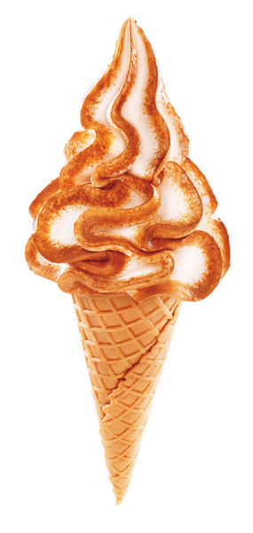 Cornetto Pehmytjäätelö Caramel packshot