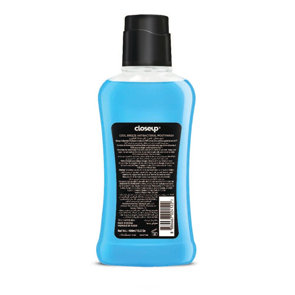 Closeup Anti-bacterial Mouthwash Cool Breeze