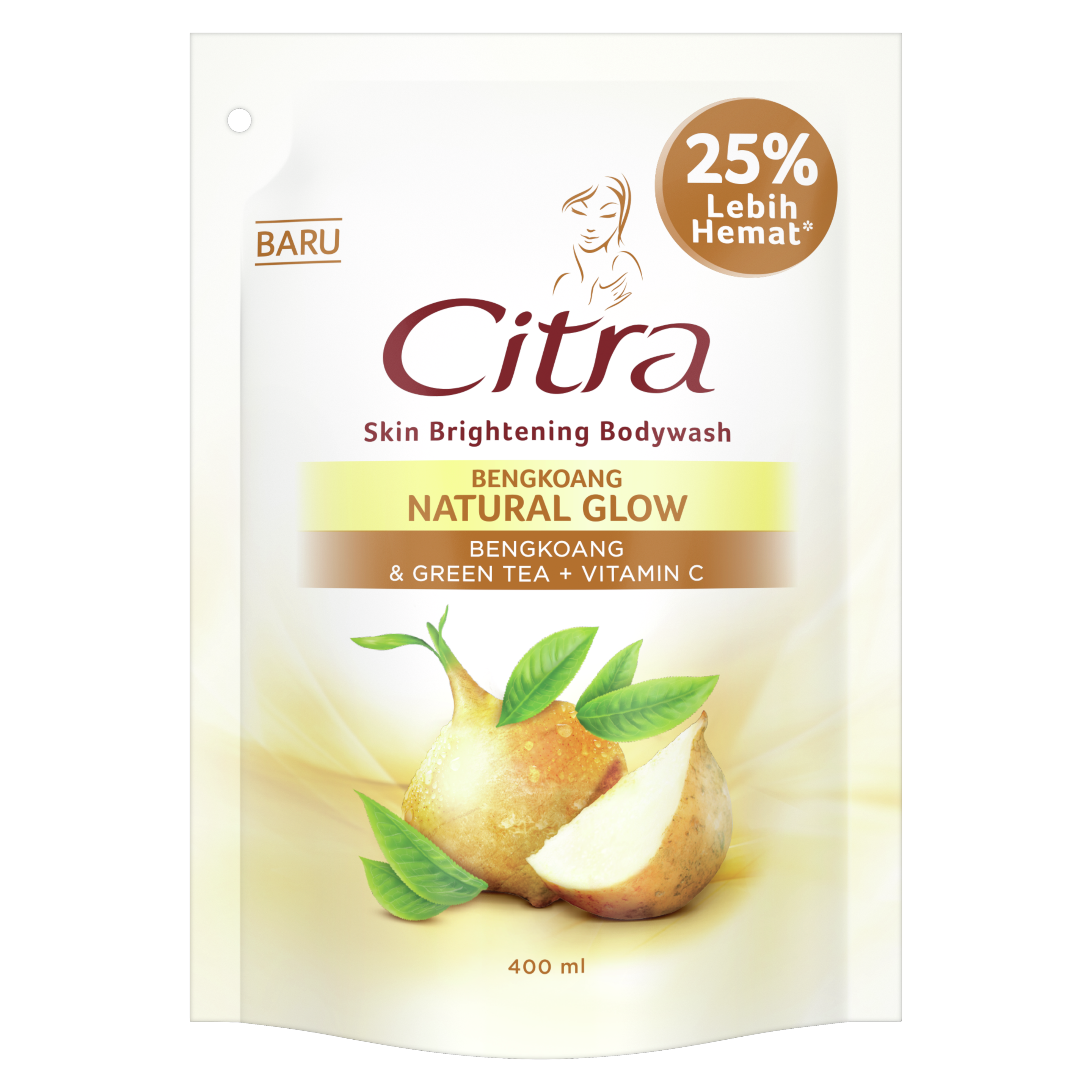 Citra Body Wash Bengkoang Natural Glow 400ML