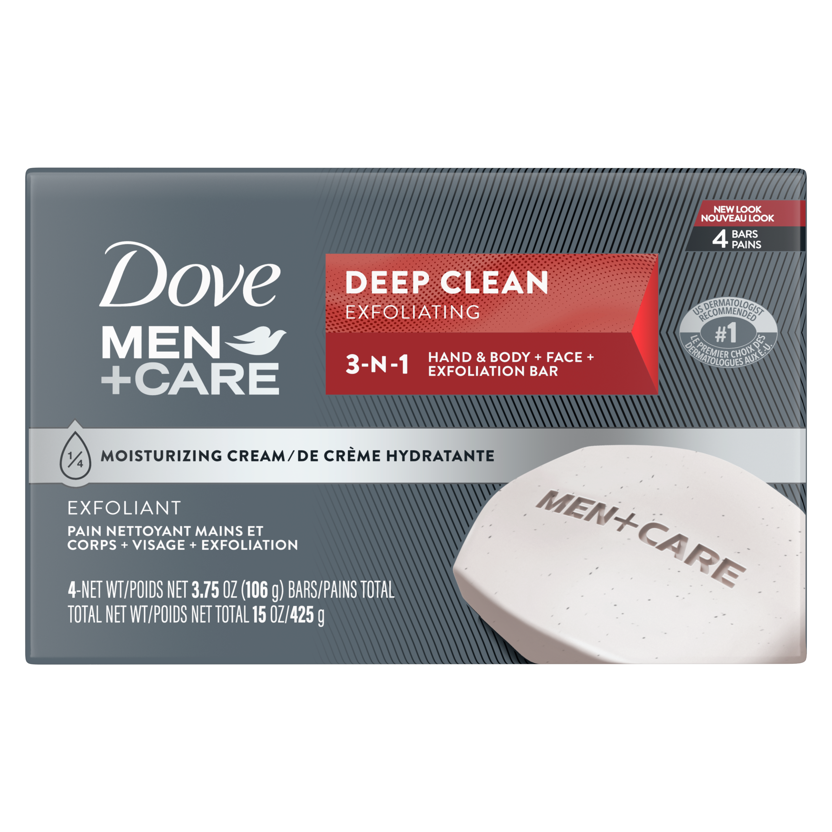 Men+Care Deep Clean Body and Face Bar