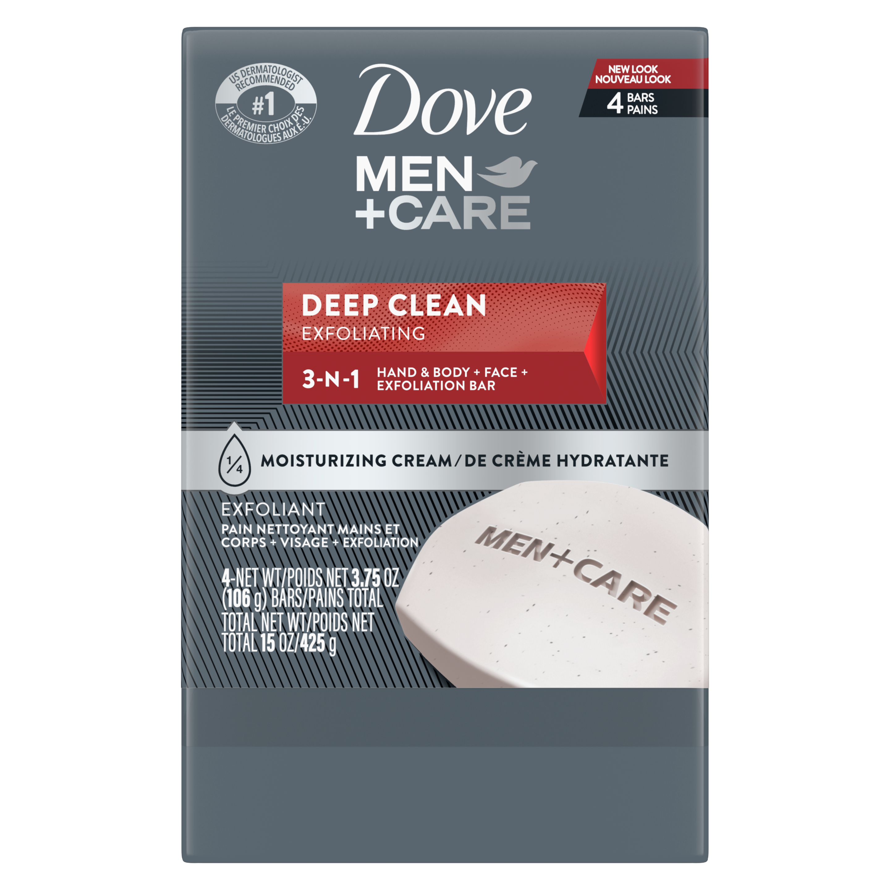 Men+Care Deep Clean Body and Face Bar