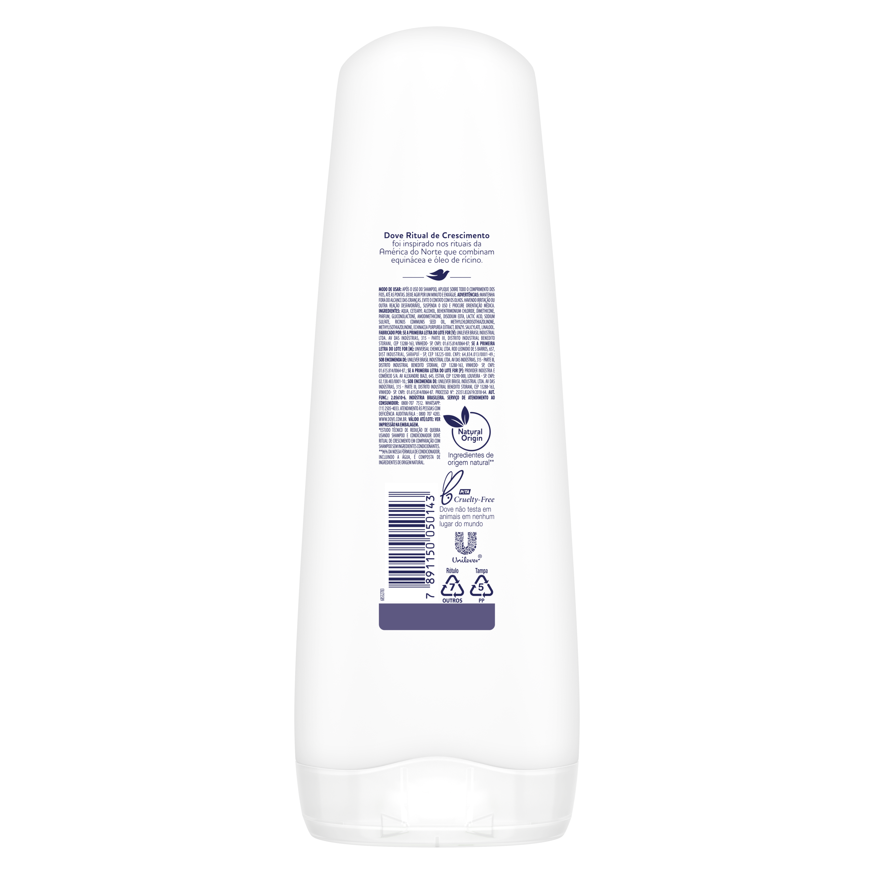 Condicionador Dove Ritual de Crescimento 400ml