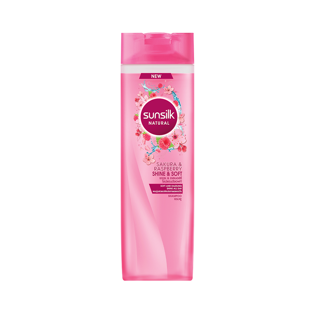 Sunsilk Sakura & Raspberry Shine & Soft Shampoo